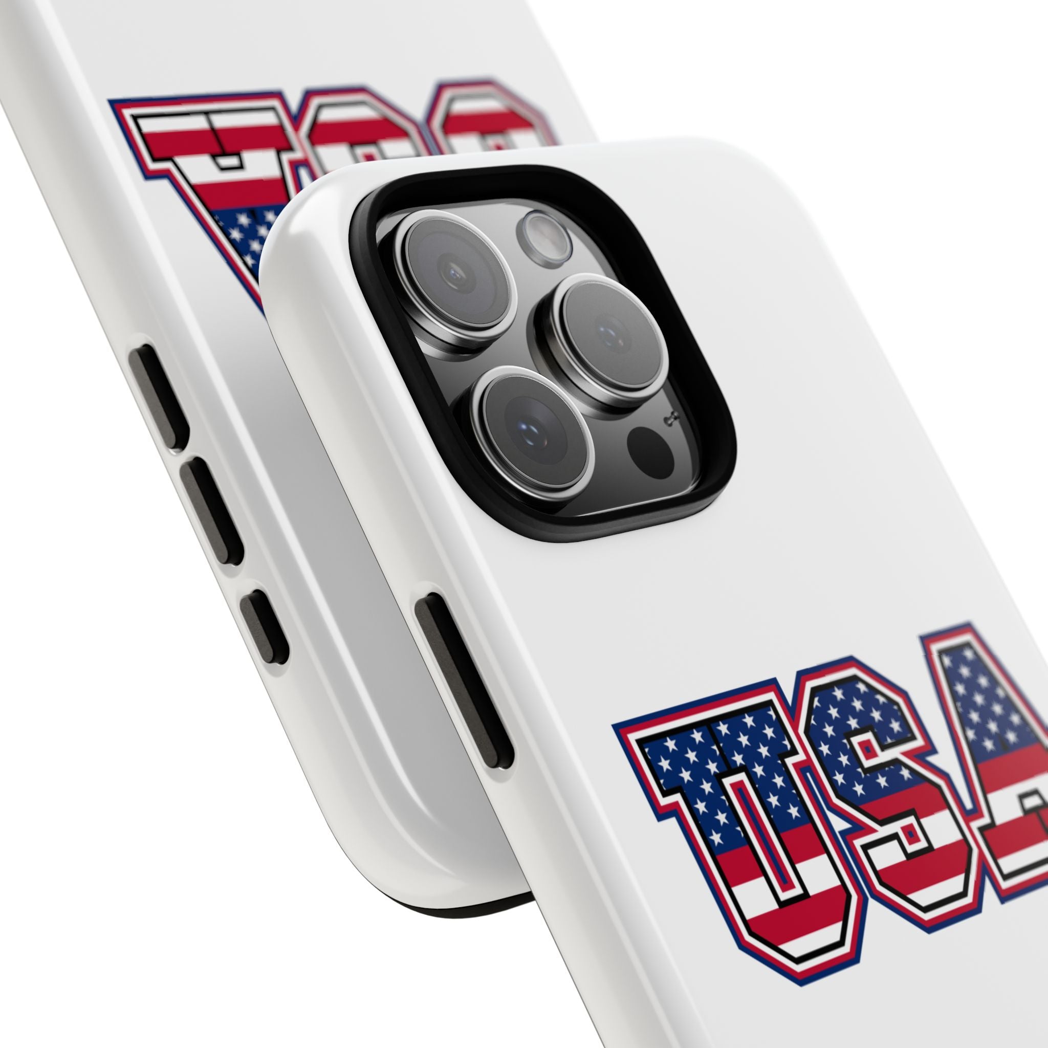 USA Flag Tough Phone Case, Patriotic Phone Cover, Independence Day Gift, Home Decor, American Spirit, Ideal for USA Lovers