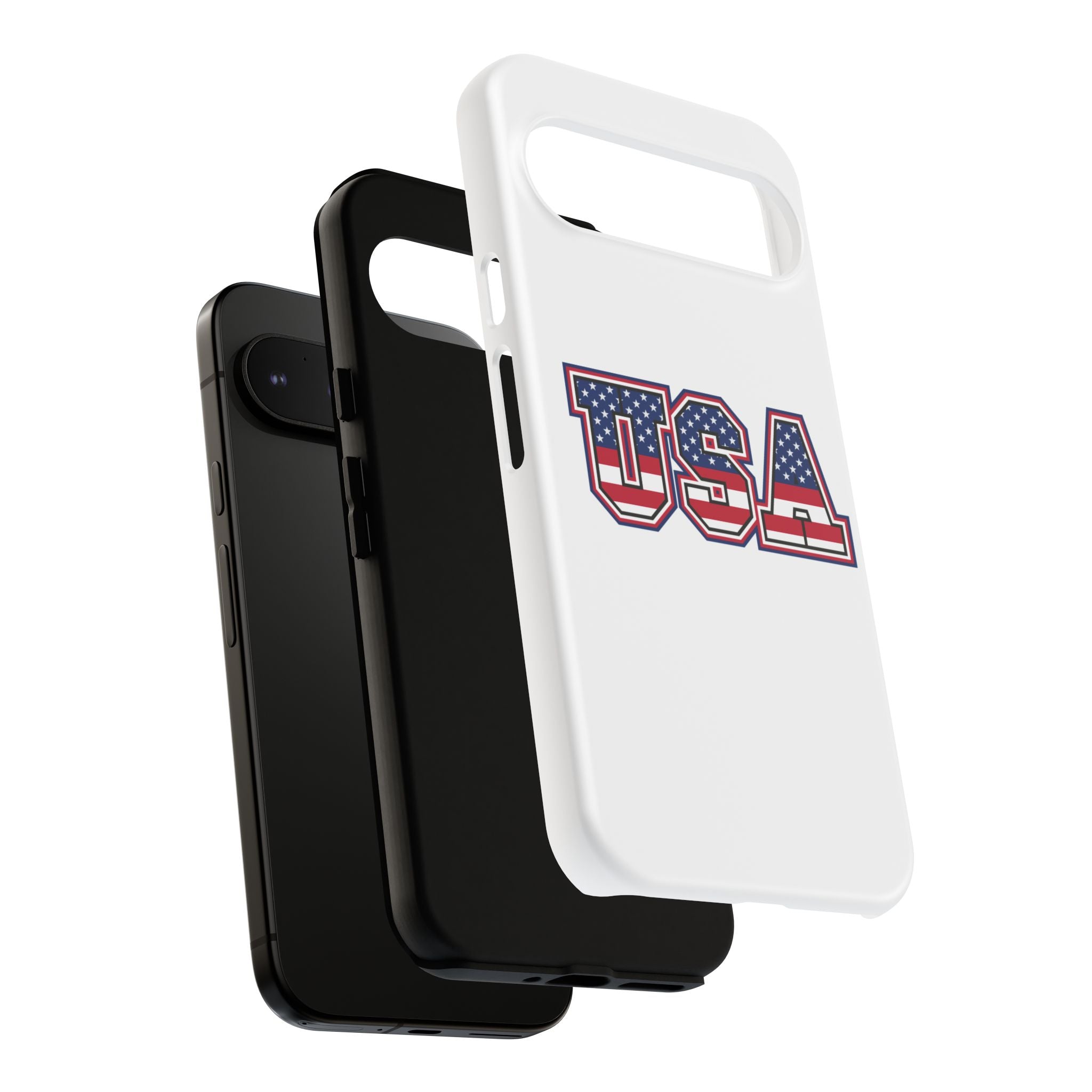 USA Flag Tough Phone Case, Patriotic Phone Cover, Independence Day Gift, Home Decor, American Spirit, Ideal for USA Lovers