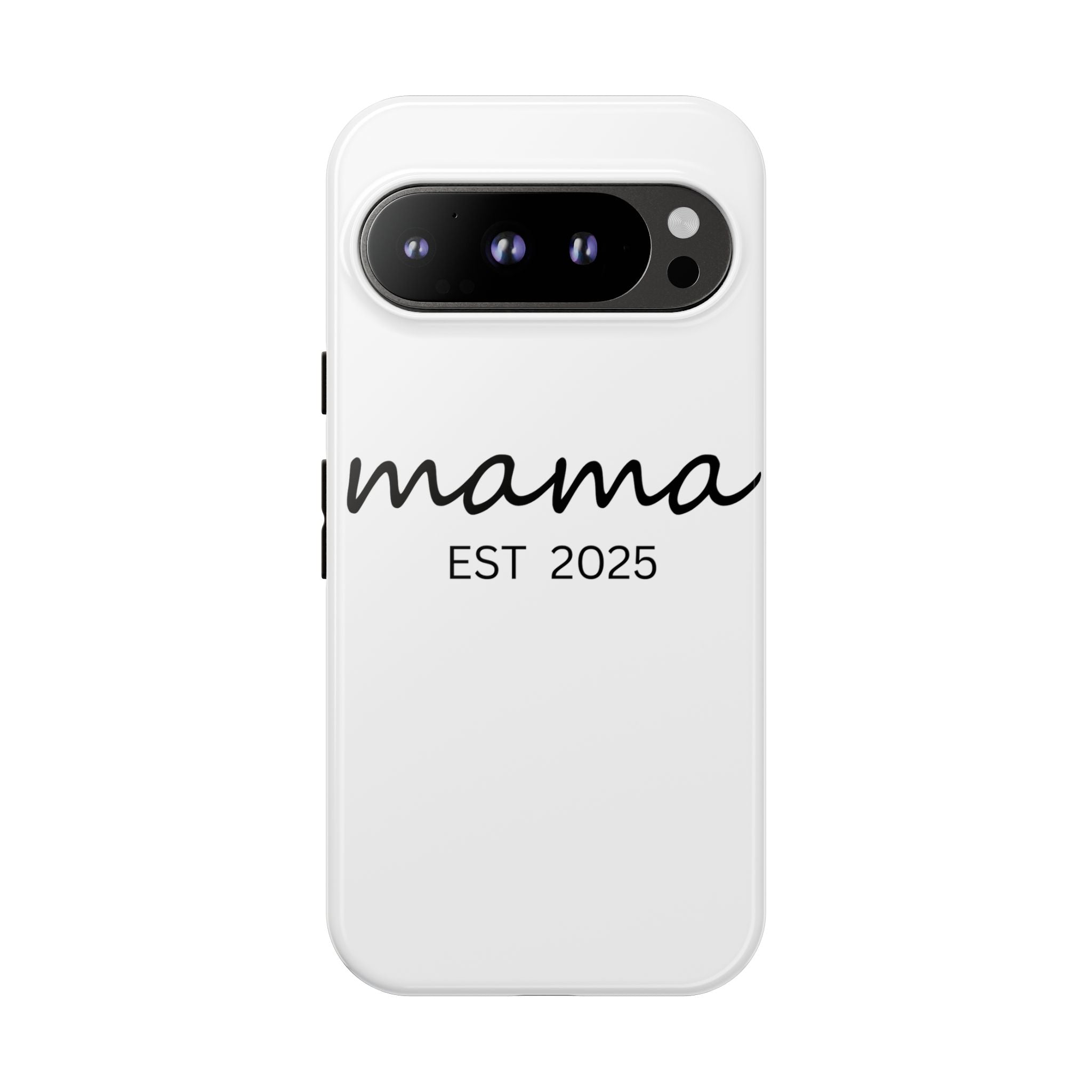 Personalized Mama Phone Case, Gift for New Moms, Custom iPhone Cover, Baby Shower Gift, Est 2025 Case