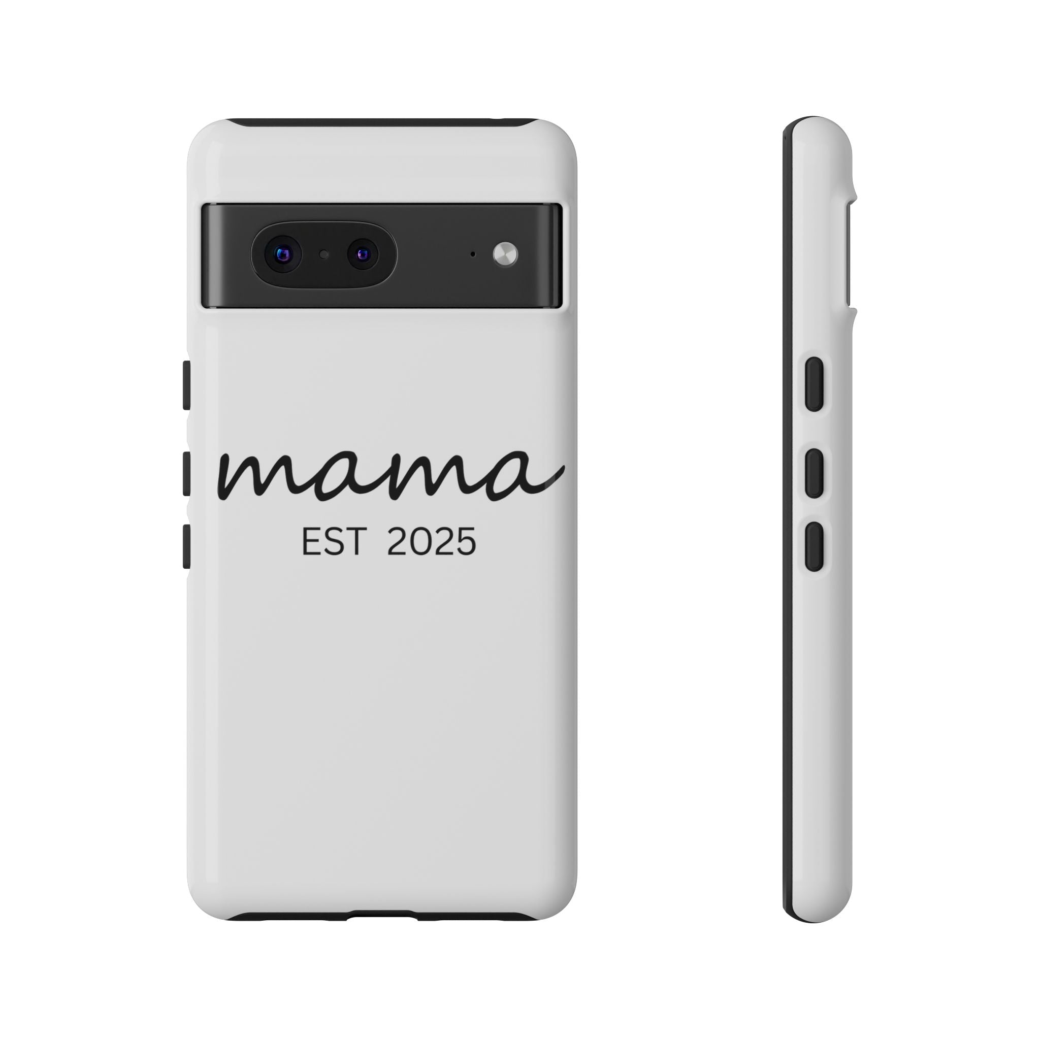Personalized Mama Phone Case, Gift for New Moms, Custom iPhone Cover, Baby Shower Gift, Est 2025 Case