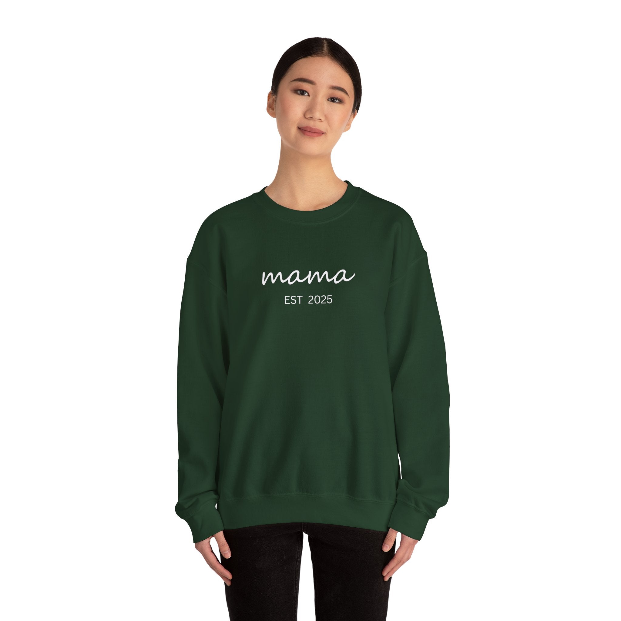 Mama Est. 2025 Crewneck Sweatshirt