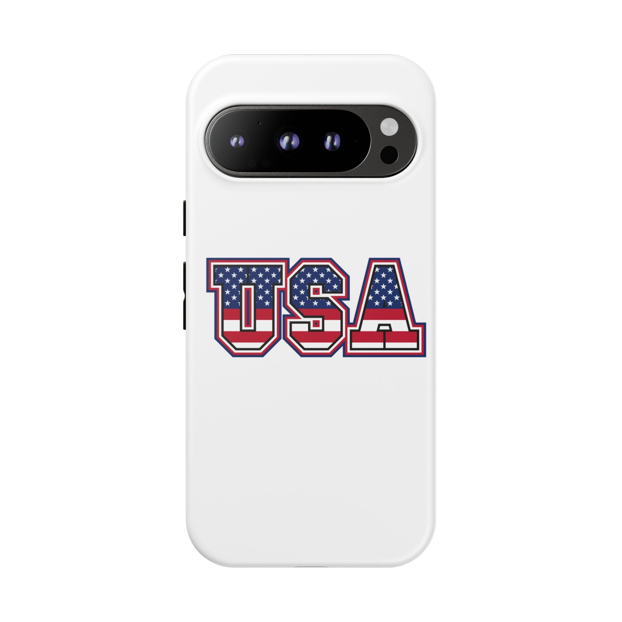 USA Flag Tough Phone Case, Patriotic Phone Cover, Independence Day Gift, Home Decor, American Spirit, Ideal for USA Lovers