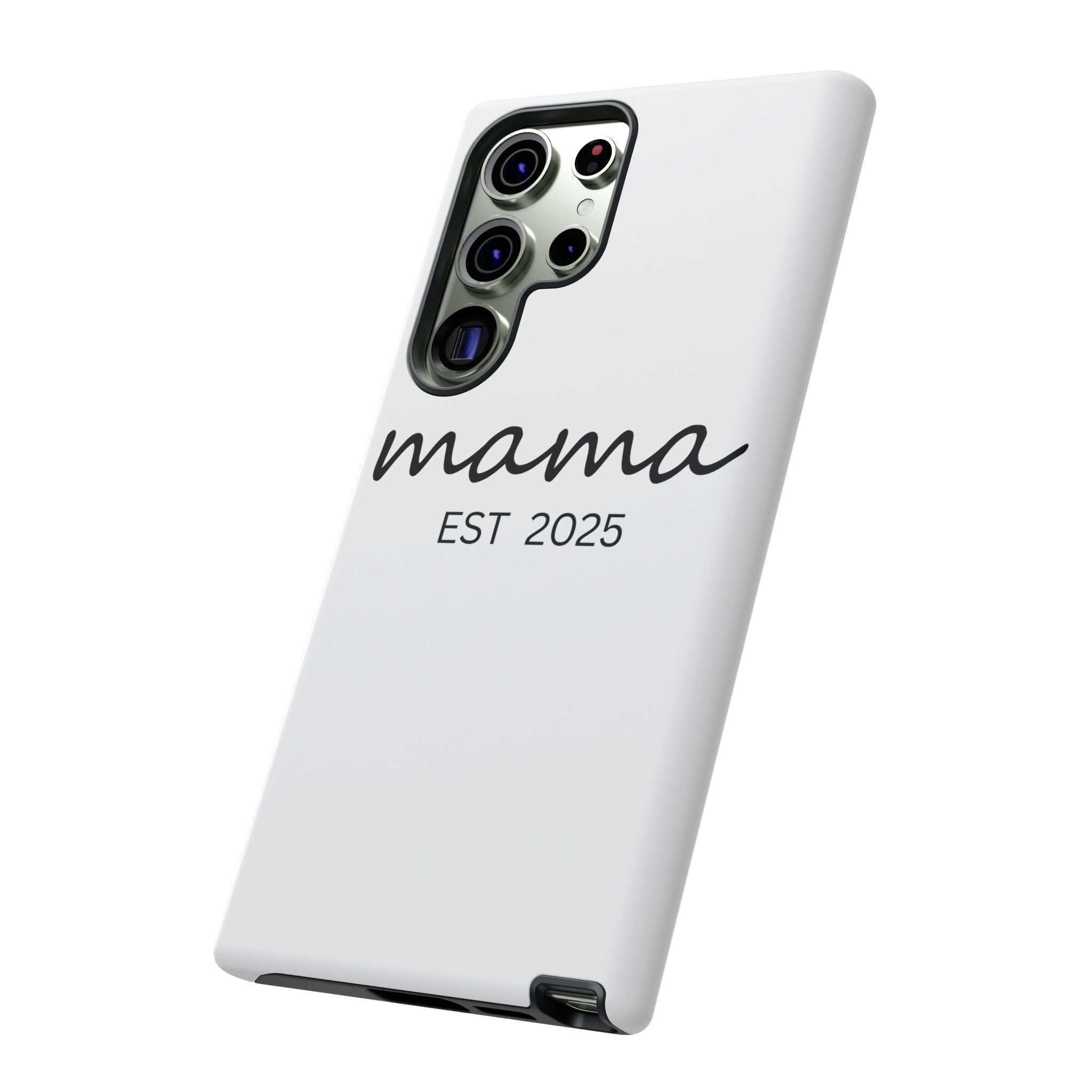 Personalized Mama Phone Case, Gift for New Moms, Custom iPhone Cover, Baby Shower Gift, Est 2025 Case