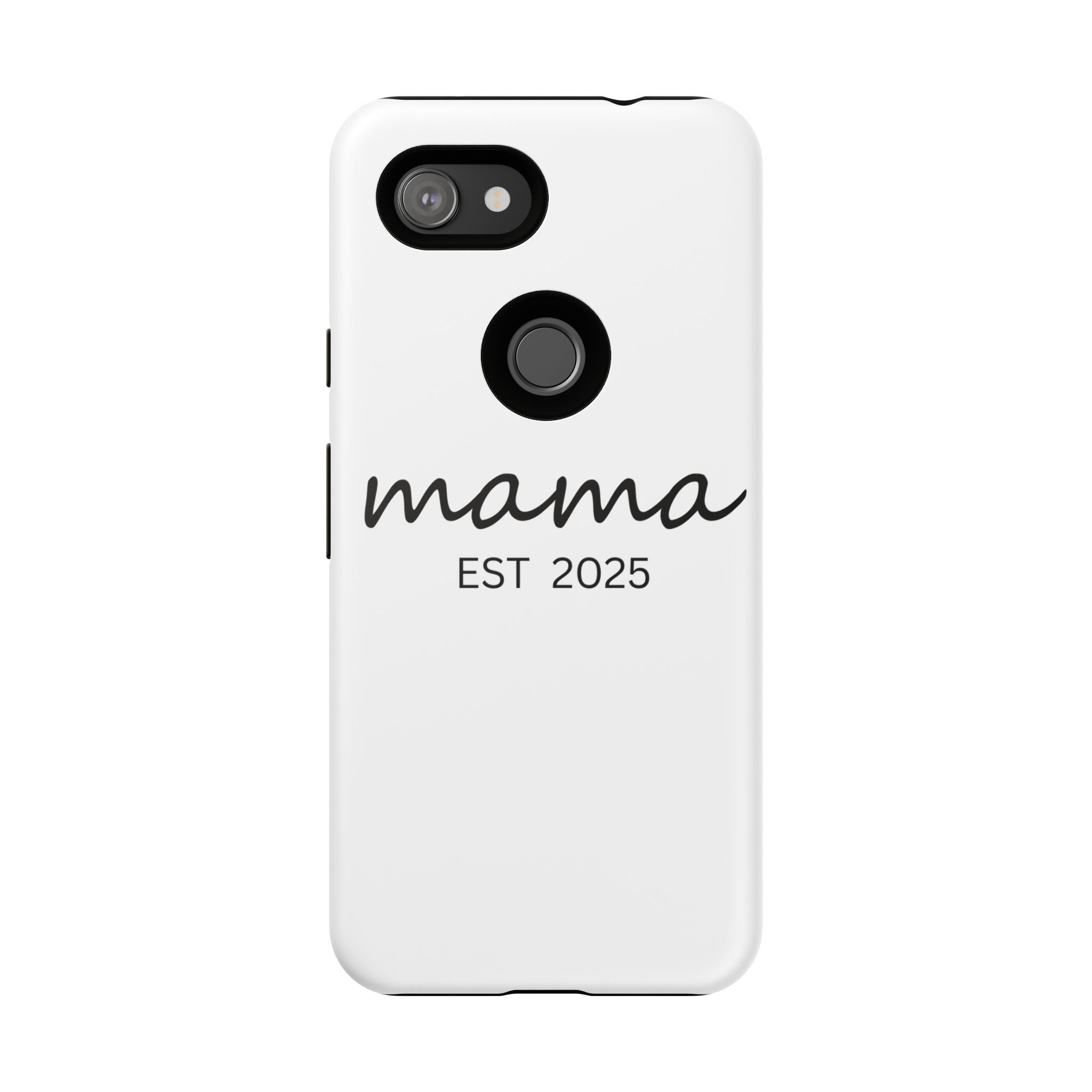 Personalized Mama Phone Case, Gift for New Moms, Custom iPhone Cover, Baby Shower Gift, Est 2025 Case