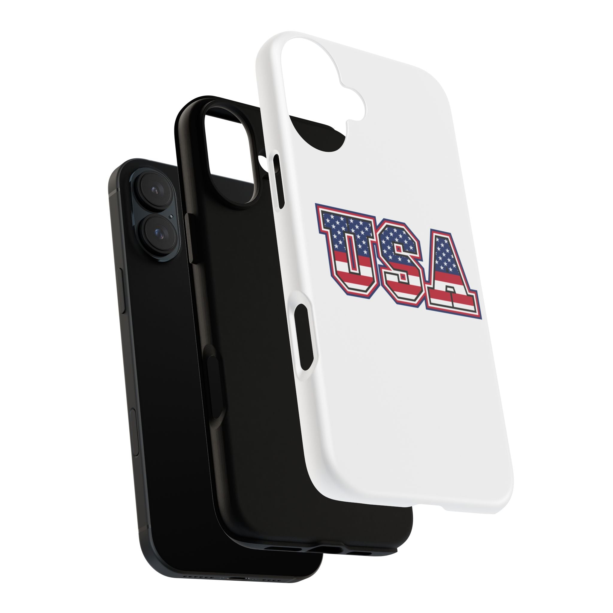 USA Flag Tough Phone Case, Patriotic Phone Cover, Independence Day Gift, Home Decor, American Spirit, Ideal for USA Lovers