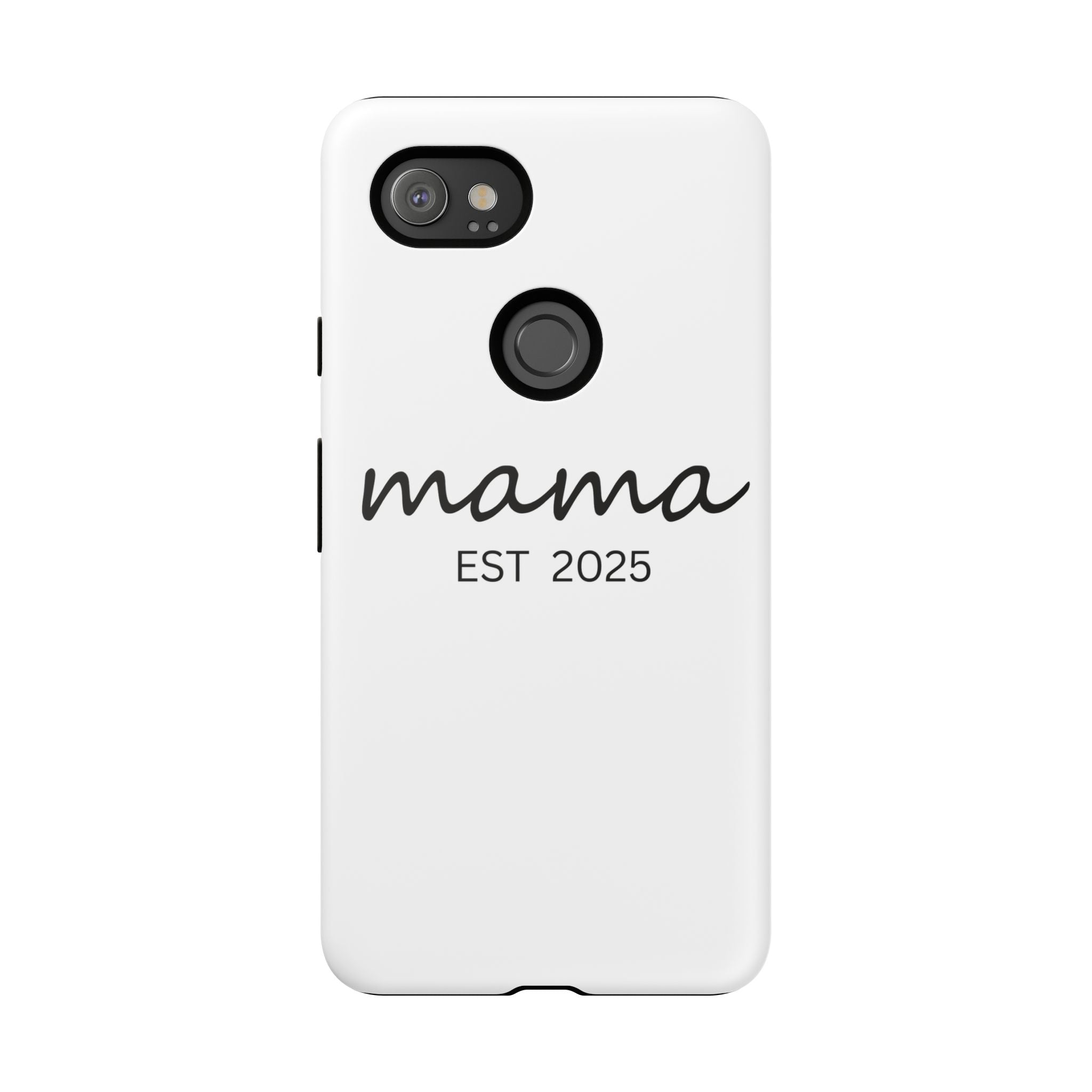 Personalized Mama Phone Case, Gift for New Moms, Custom iPhone Cover, Baby Shower Gift, Est 2025 Case