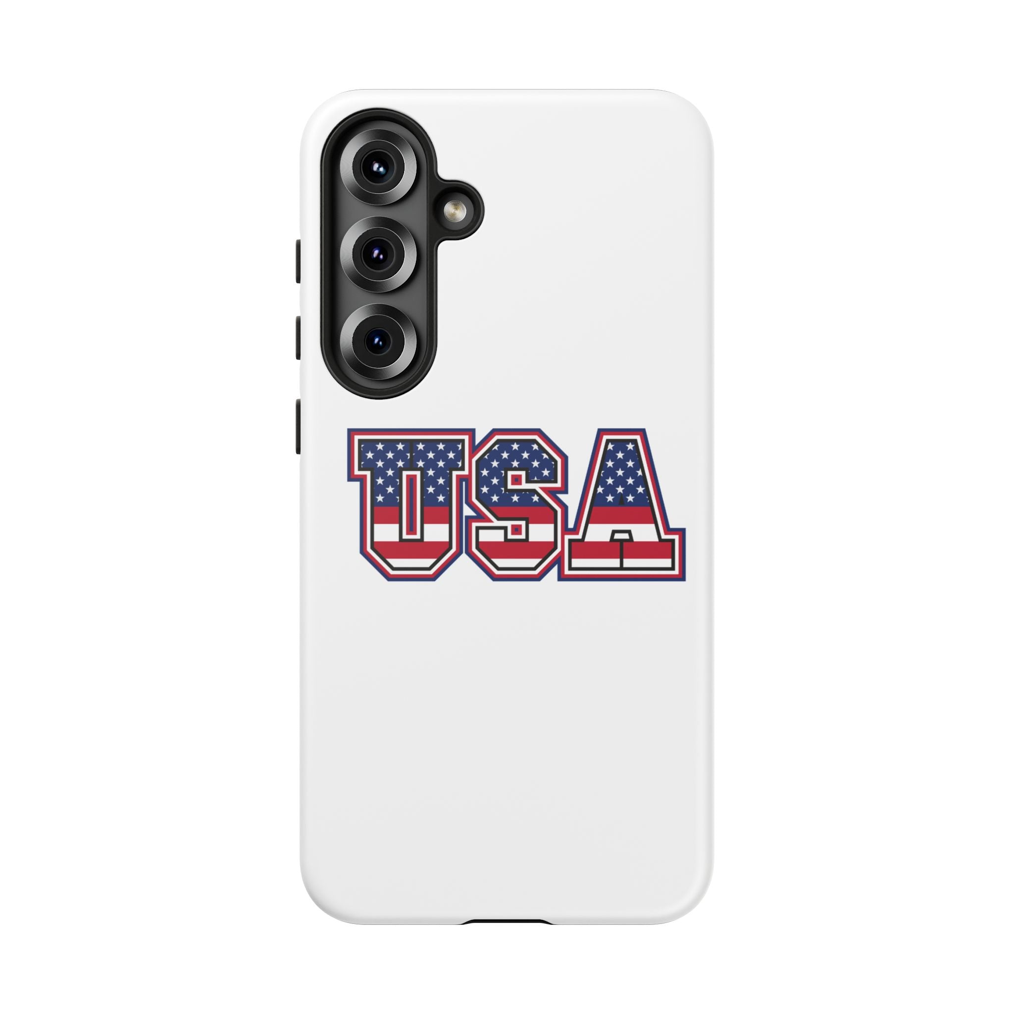 USA Flag Tough Phone Case, Patriotic Phone Cover, Independence Day Gift, Home Decor, American Spirit, Ideal for USA Lovers