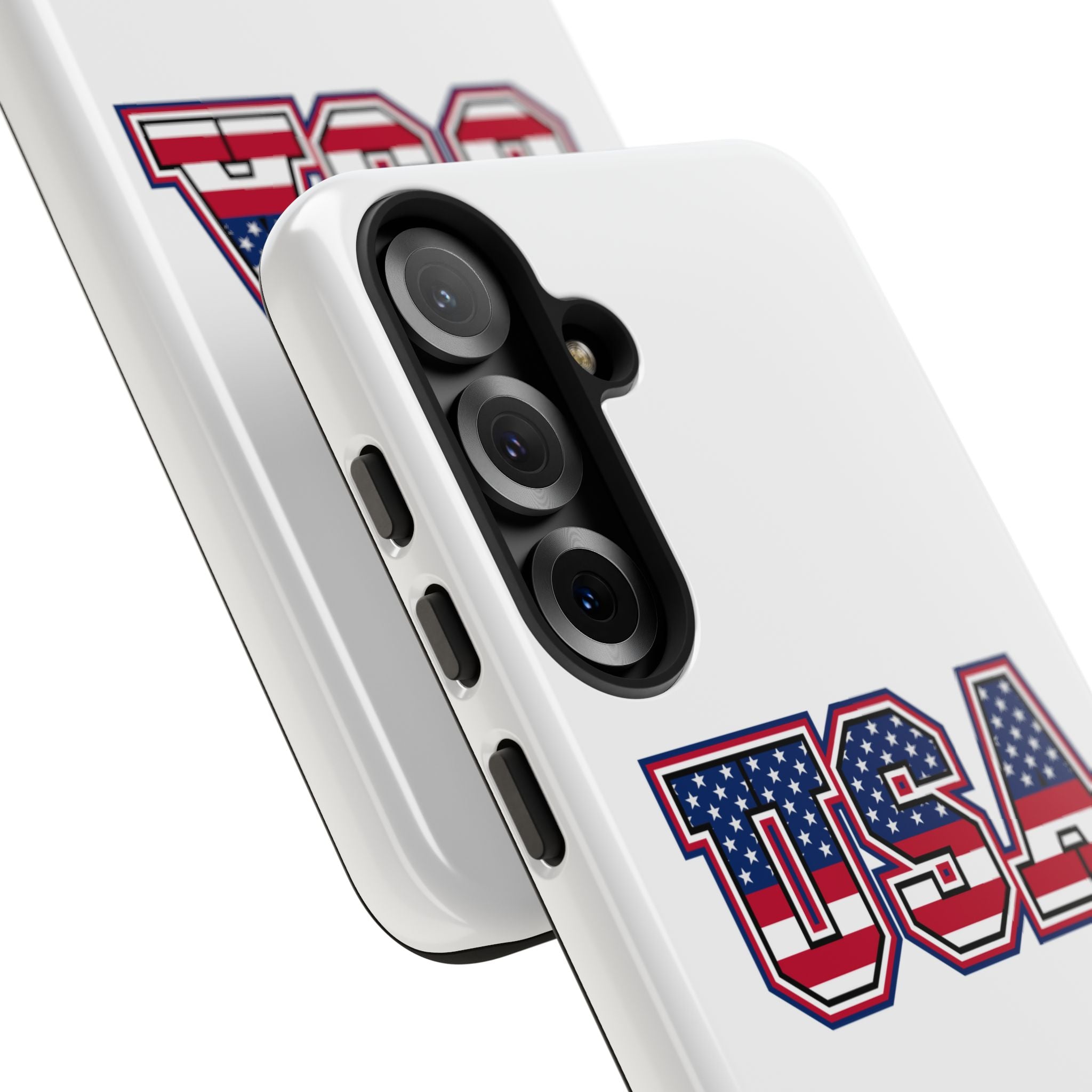 USA Flag Tough Phone Case, Patriotic Phone Cover, Independence Day Gift, Home Decor, American Spirit, Ideal for USA Lovers