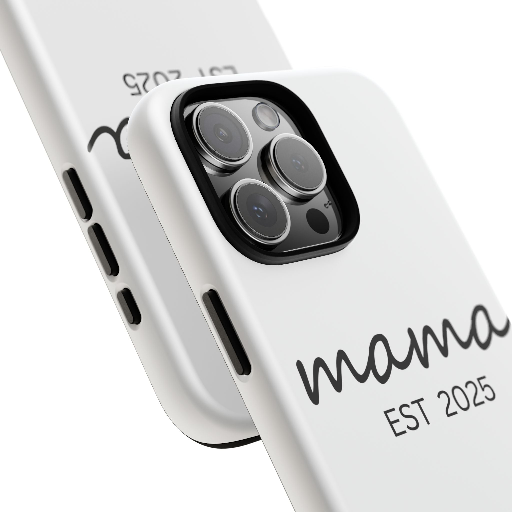 Personalized Mama Phone Case, Gift for New Moms, Custom iPhone Cover, Baby Shower Gift, Est 2025 Case