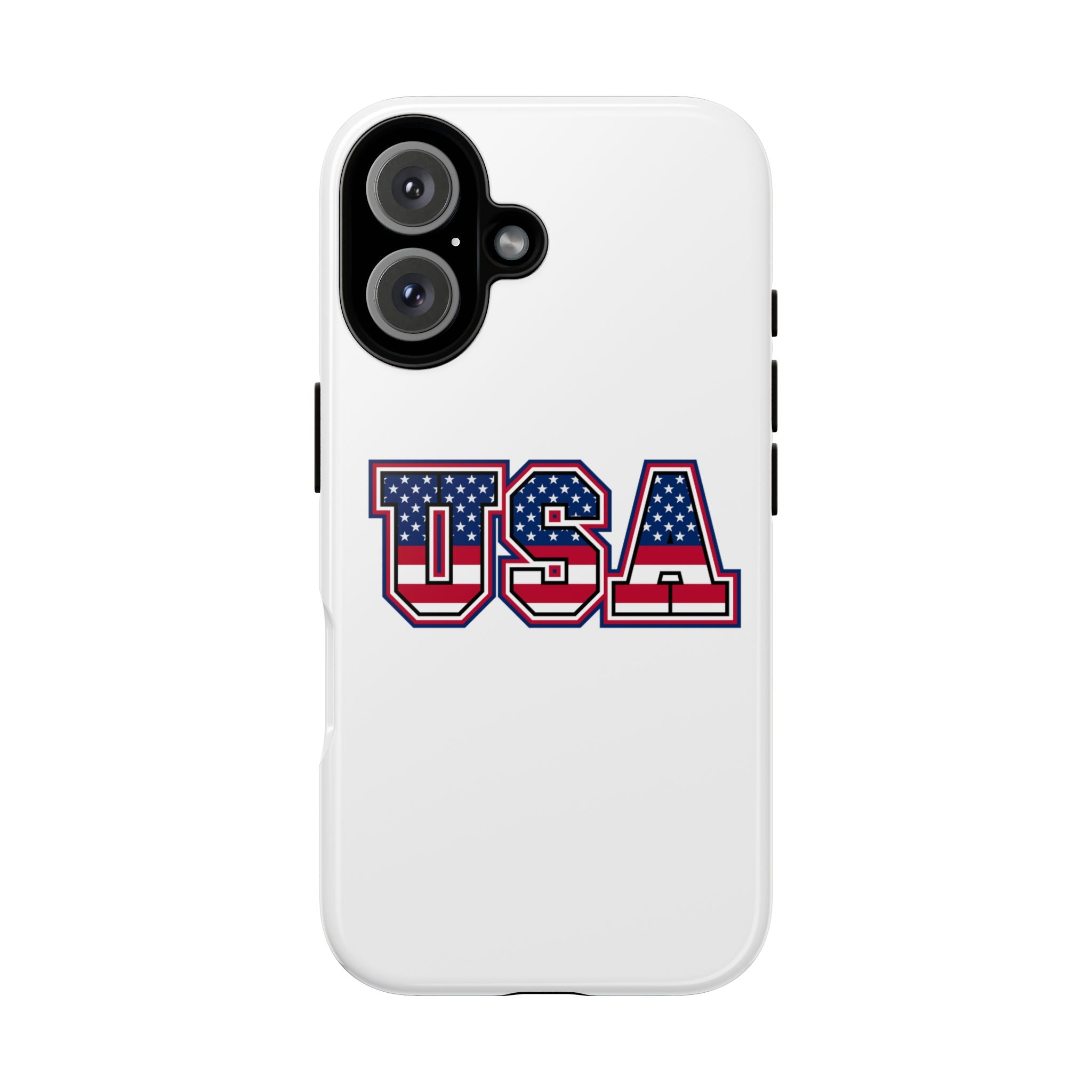 USA Flag Tough Phone Case, Patriotic Phone Cover, Independence Day Gift, Home Decor, American Spirit, Ideal for USA Lovers