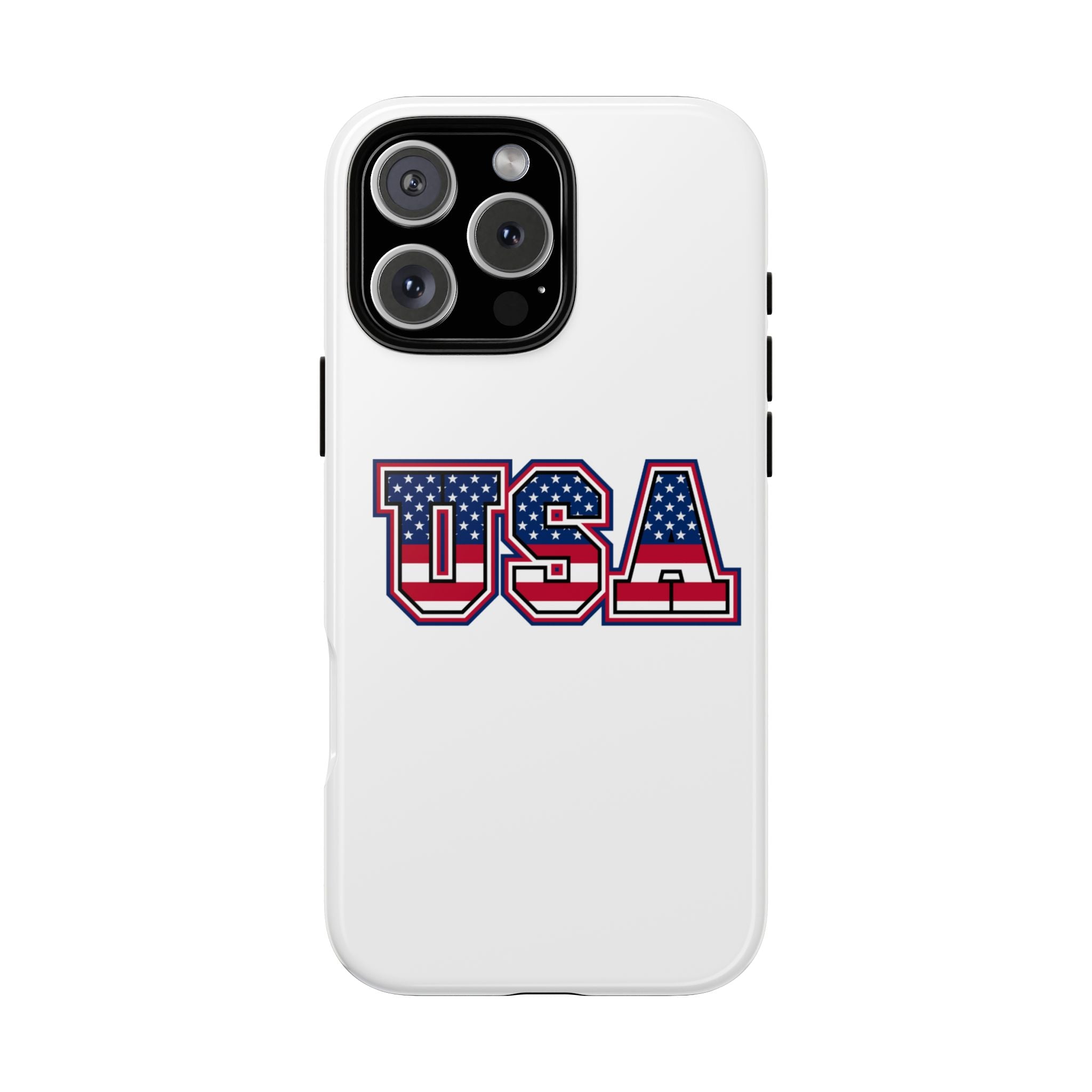 USA Flag Tough Phone Case, Patriotic Phone Cover, Independence Day Gift, Home Decor, American Spirit, Ideal for USA Lovers