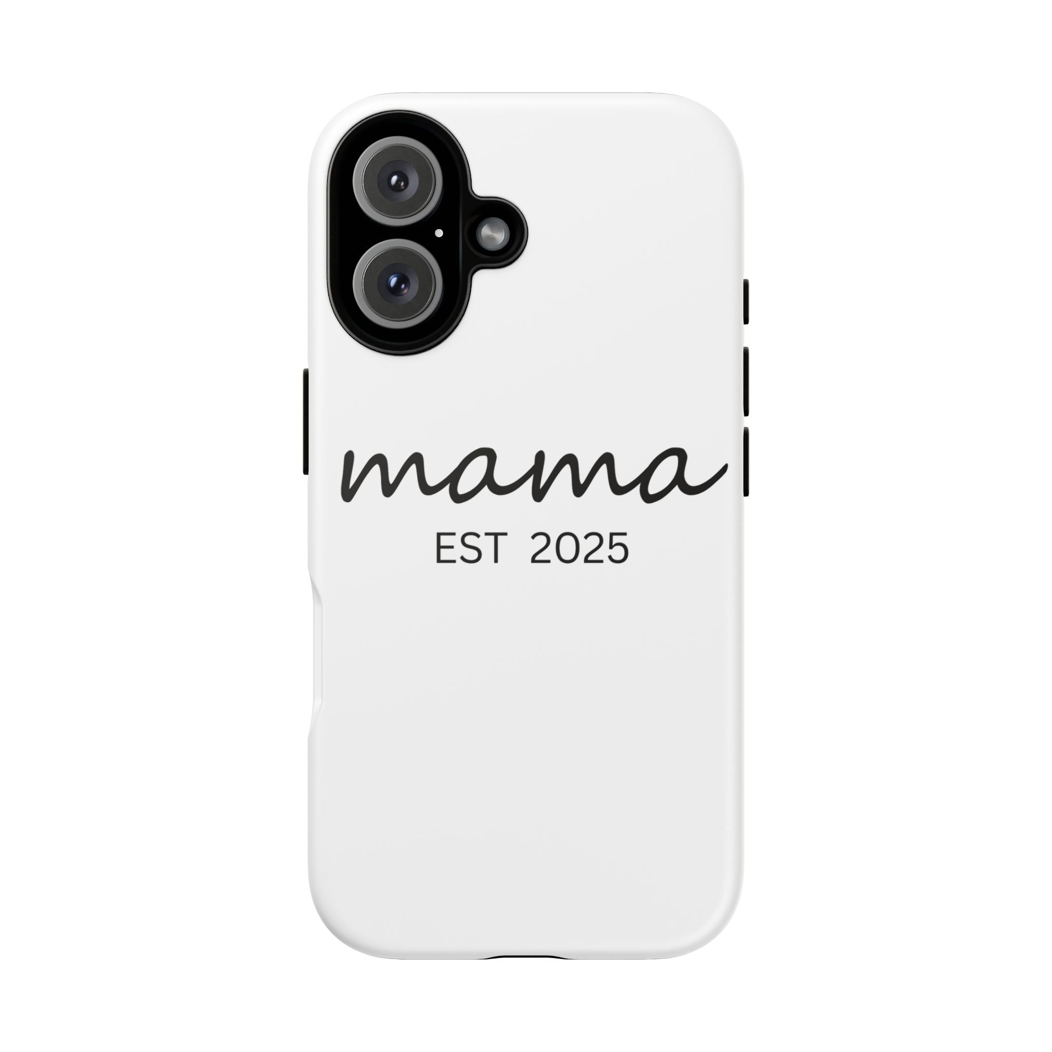 Personalized Mama Phone Case, Gift for New Moms, Custom iPhone Cover, Baby Shower Gift, Est 2025 Case