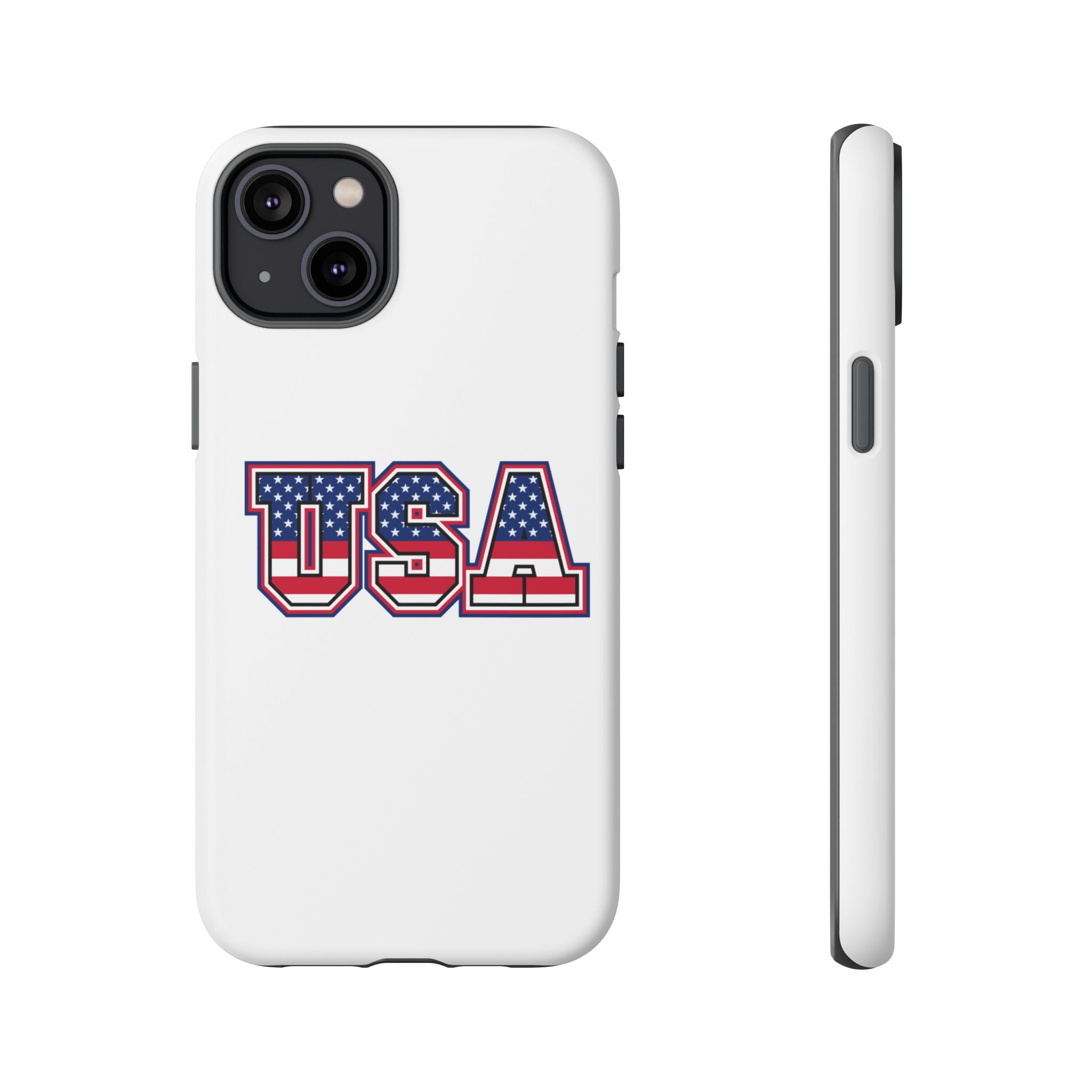 USA Flag Tough Phone Case, Patriotic Phone Cover, Independence Day Gift, Home Decor, American Spirit, Ideal for USA Lovers