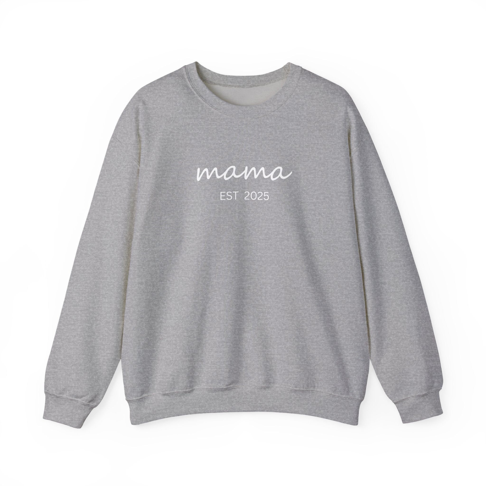 Mama Est. 2025 Crewneck Sweatshirt