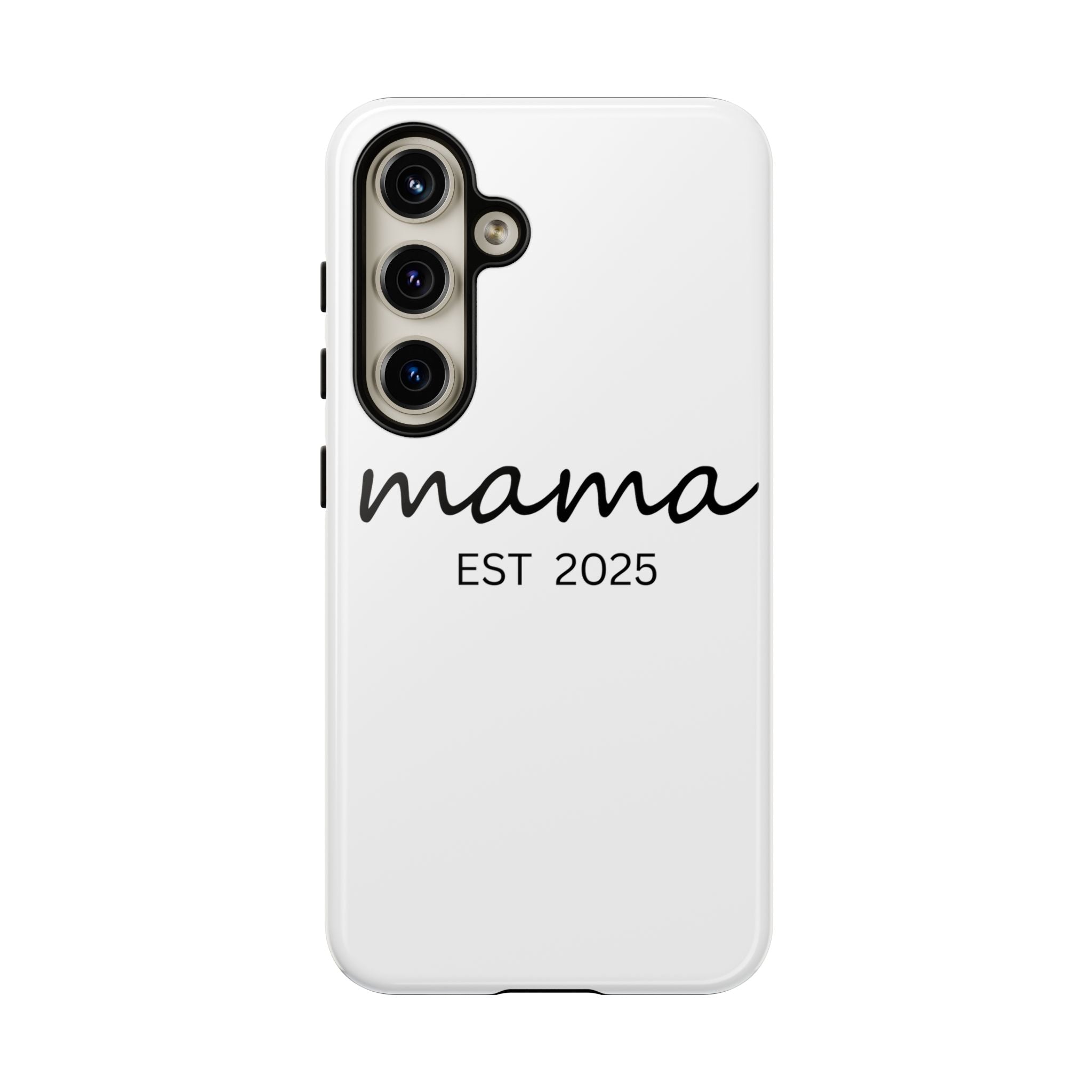 Personalized Mama Phone Case, Gift for New Moms, Custom iPhone Cover, Baby Shower Gift, Est 2025 Case