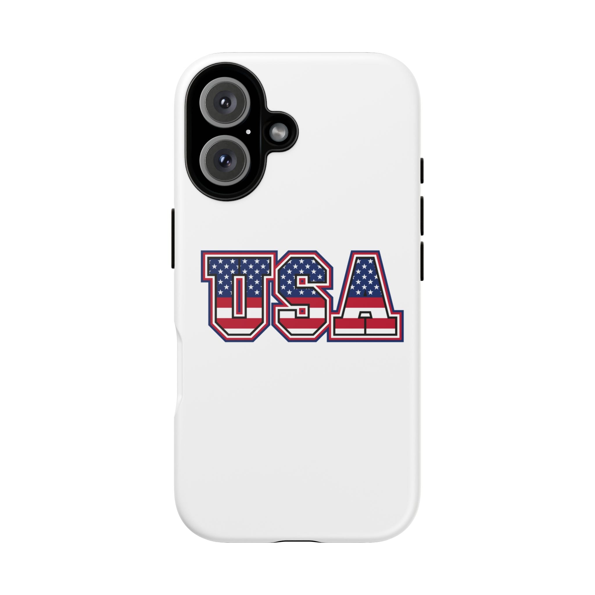 USA Flag Tough Phone Case, Patriotic Phone Cover, Independence Day Gift, Home Decor, American Spirit, Ideal for USA Lovers