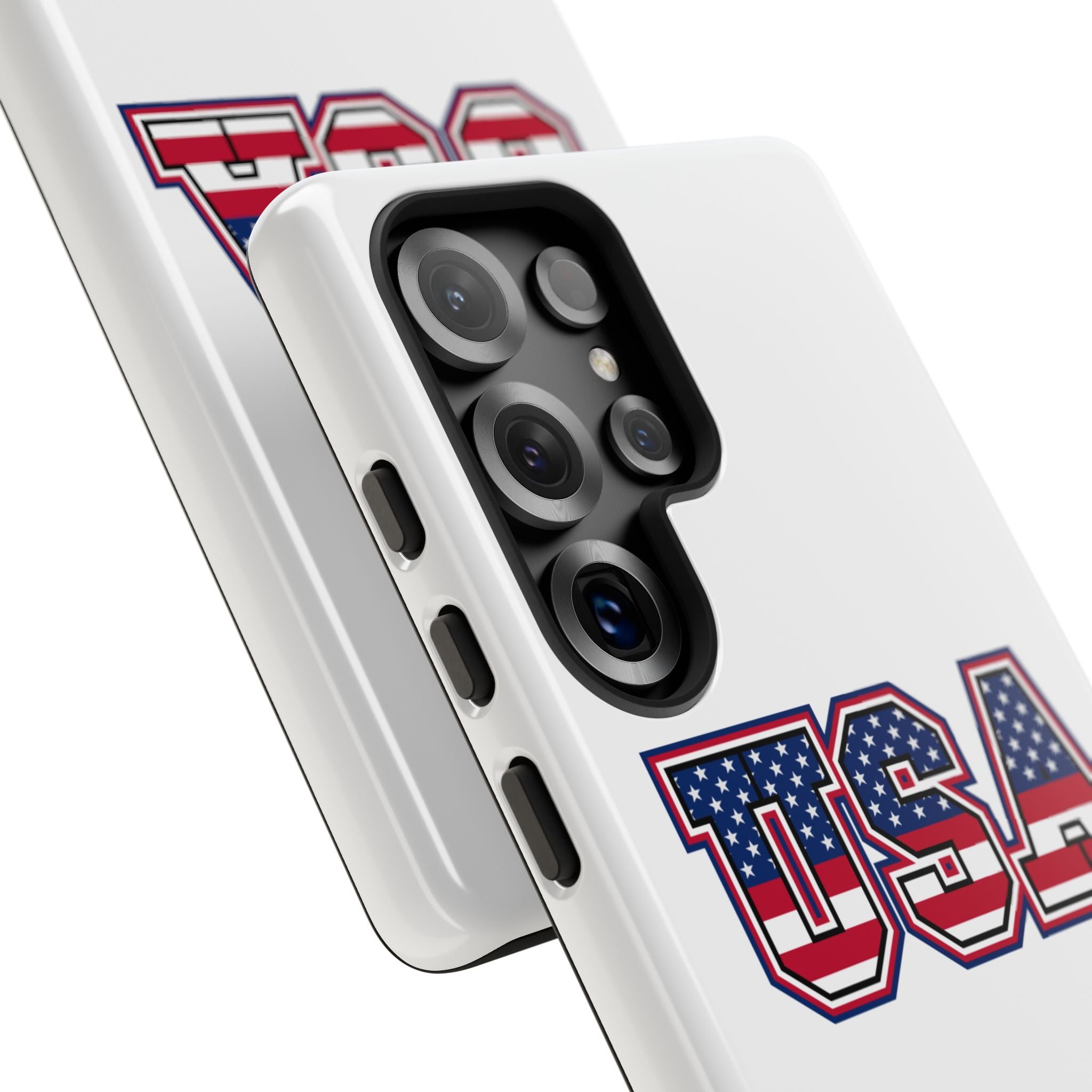 USA Flag Tough Phone Case, Patriotic Phone Cover, Independence Day Gift, Home Decor, American Spirit, Ideal for USA Lovers