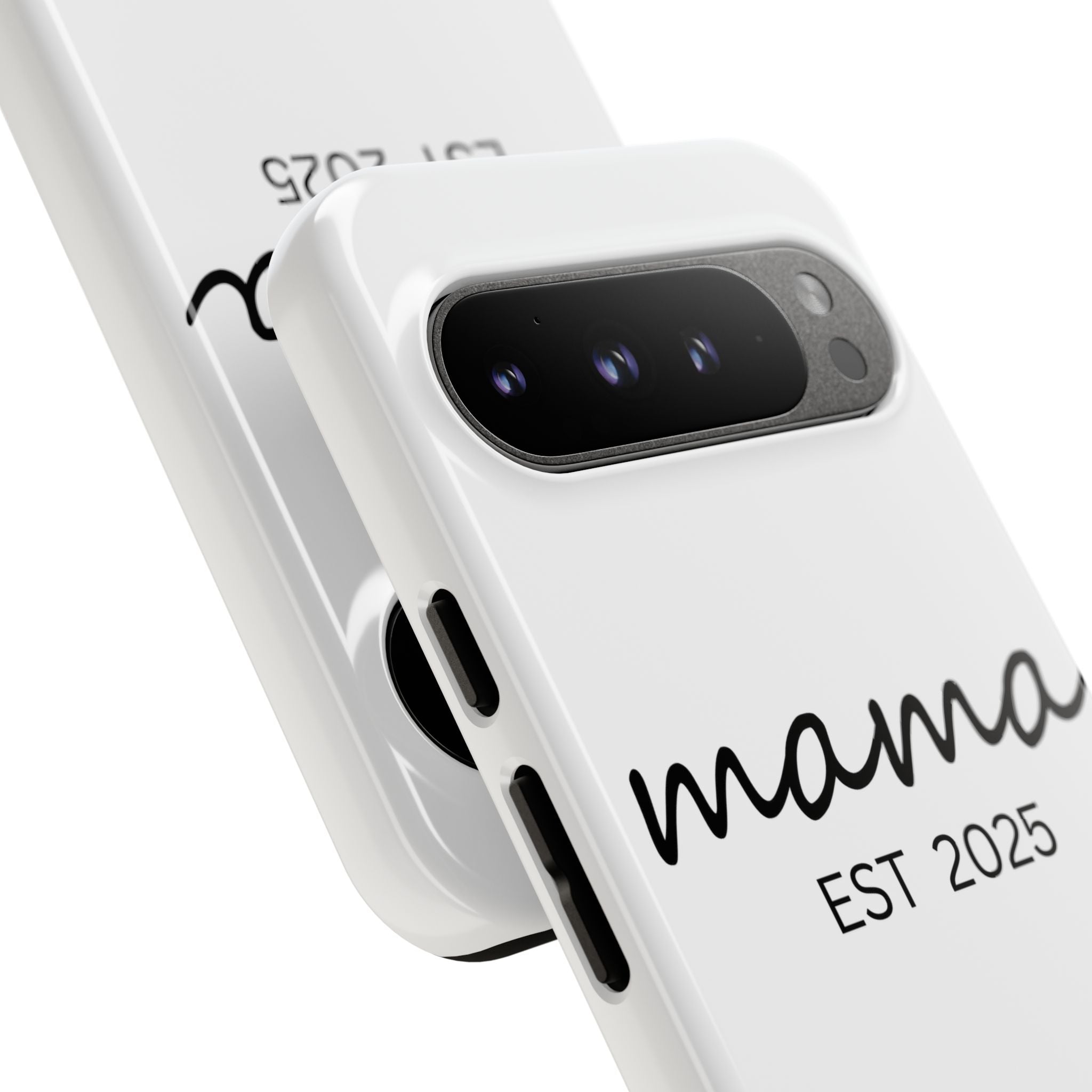 Personalized Mama Phone Case, Gift for New Moms, Custom iPhone Cover, Baby Shower Gift, Est 2025 Case