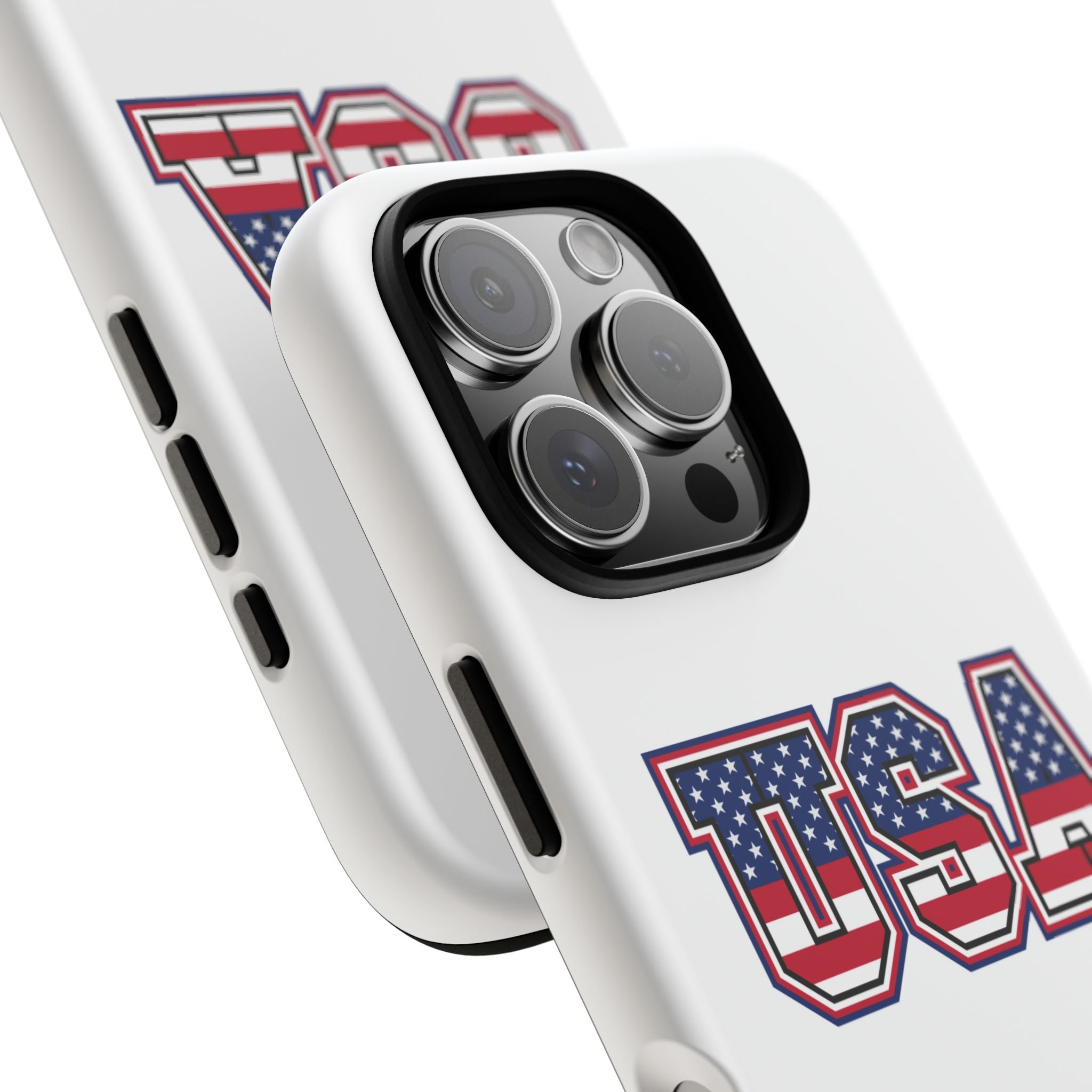 USA Flag Tough Phone Case, Patriotic Phone Cover, Independence Day Gift, Home Decor, American Spirit, Ideal for USA Lovers