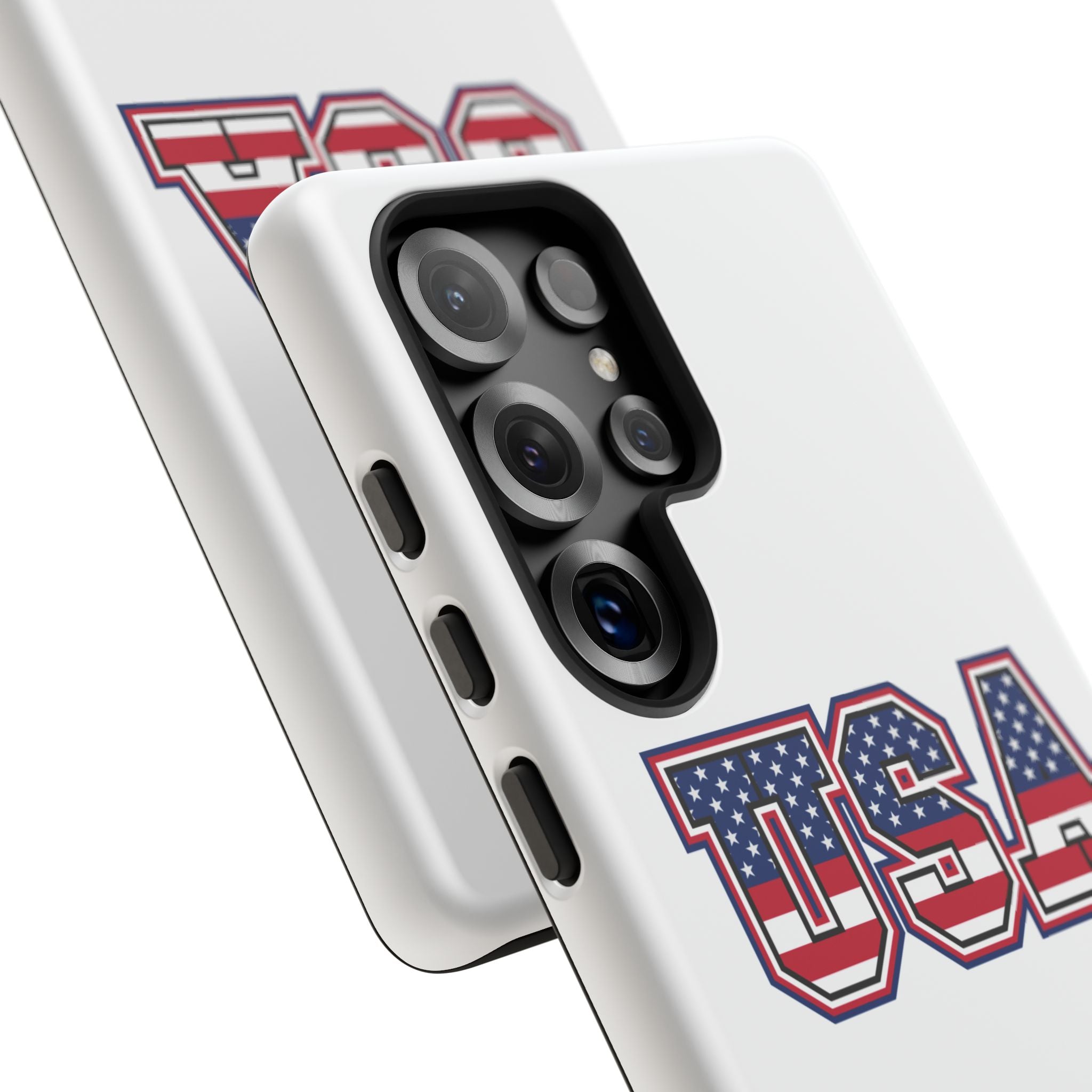 USA Flag Tough Phone Case, Patriotic Phone Cover, Independence Day Gift, Home Decor, American Spirit, Ideal for USA Lovers