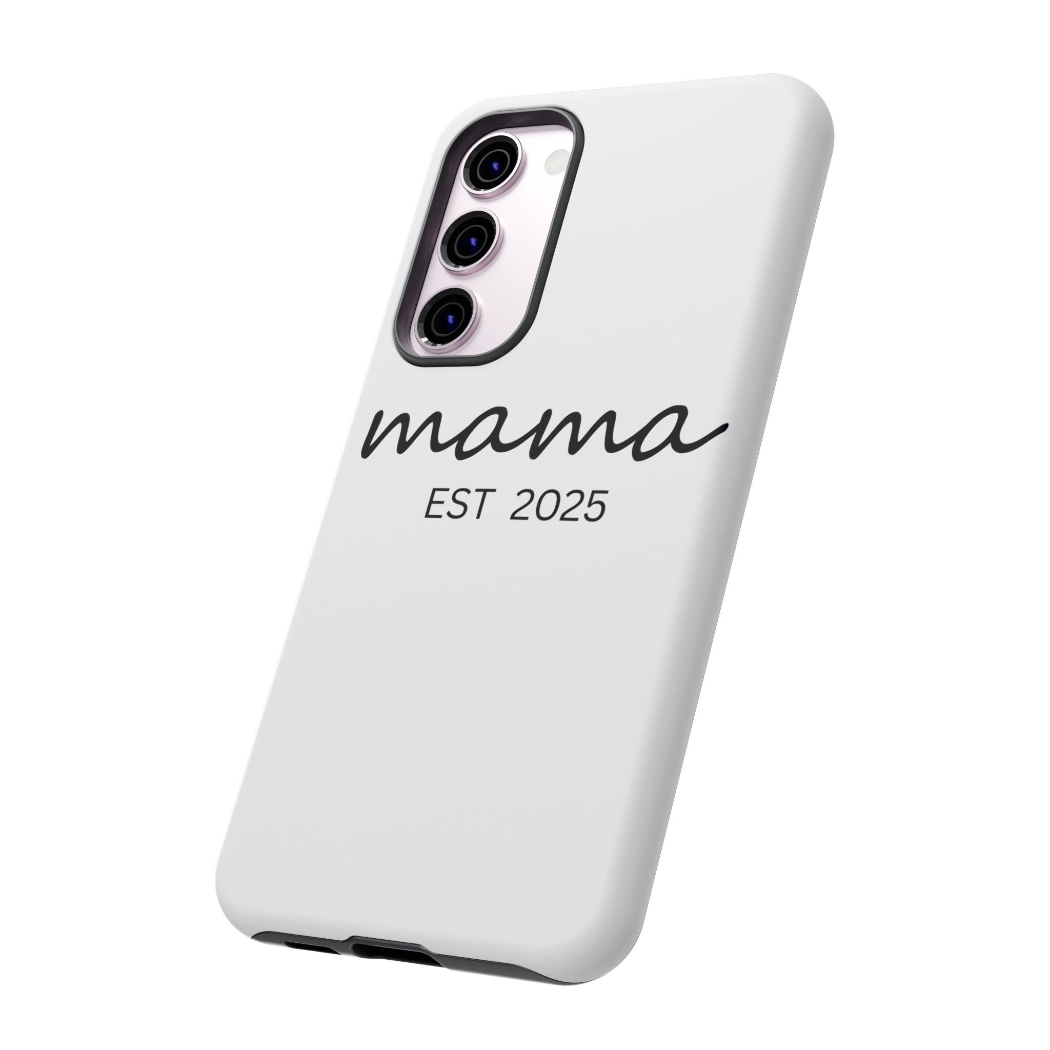 Personalized Mama Phone Case, Gift for New Moms, Custom iPhone Cover, Baby Shower Gift, Est 2025 Case