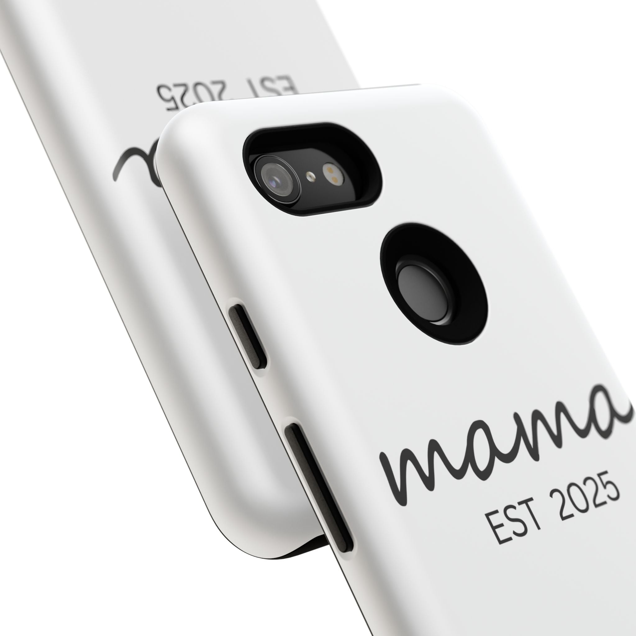 Personalized Mama Phone Case, Gift for New Moms, Custom iPhone Cover, Baby Shower Gift, Est 2025 Case