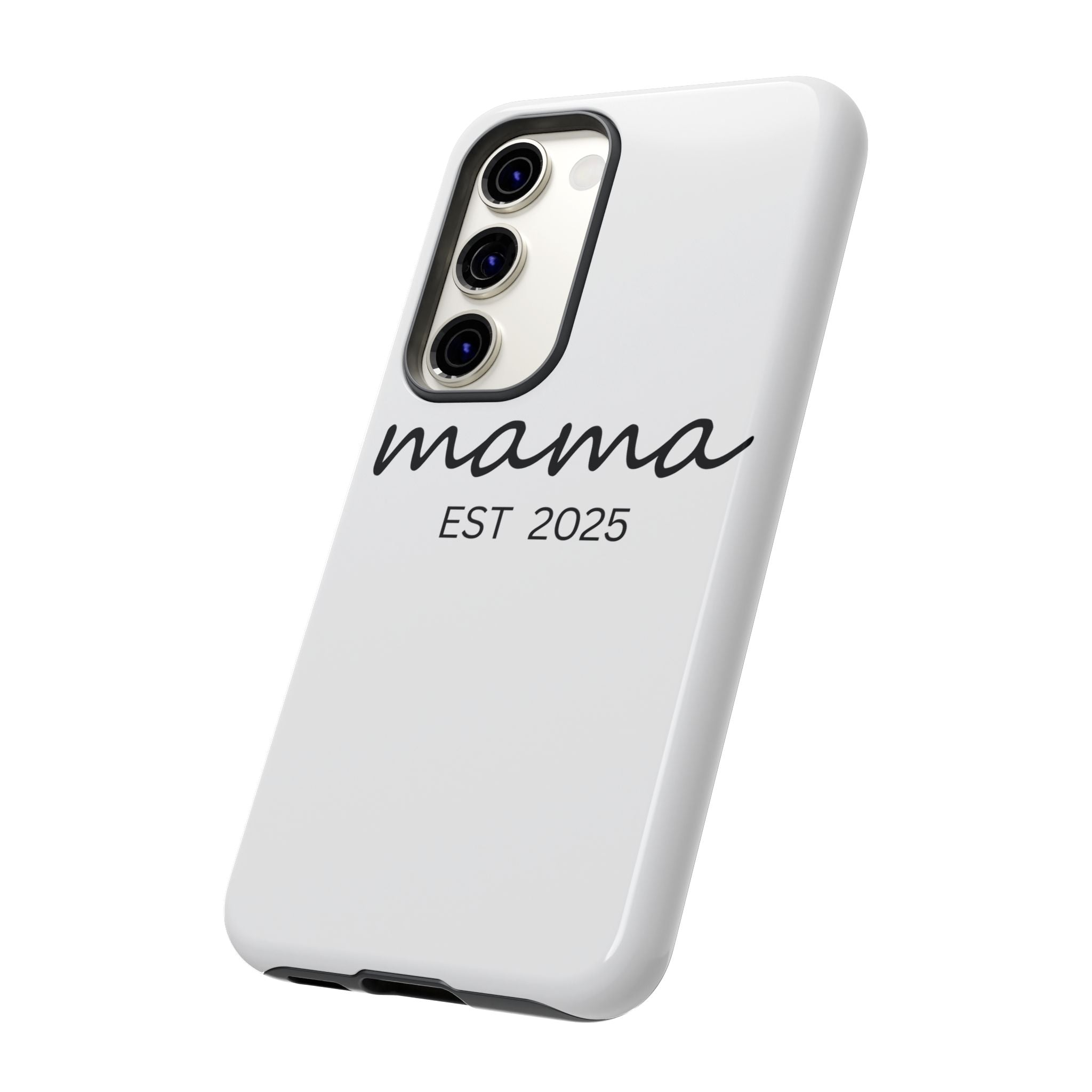 Personalized Mama Phone Case, Gift for New Moms, Custom iPhone Cover, Baby Shower Gift, Est 2025 Case