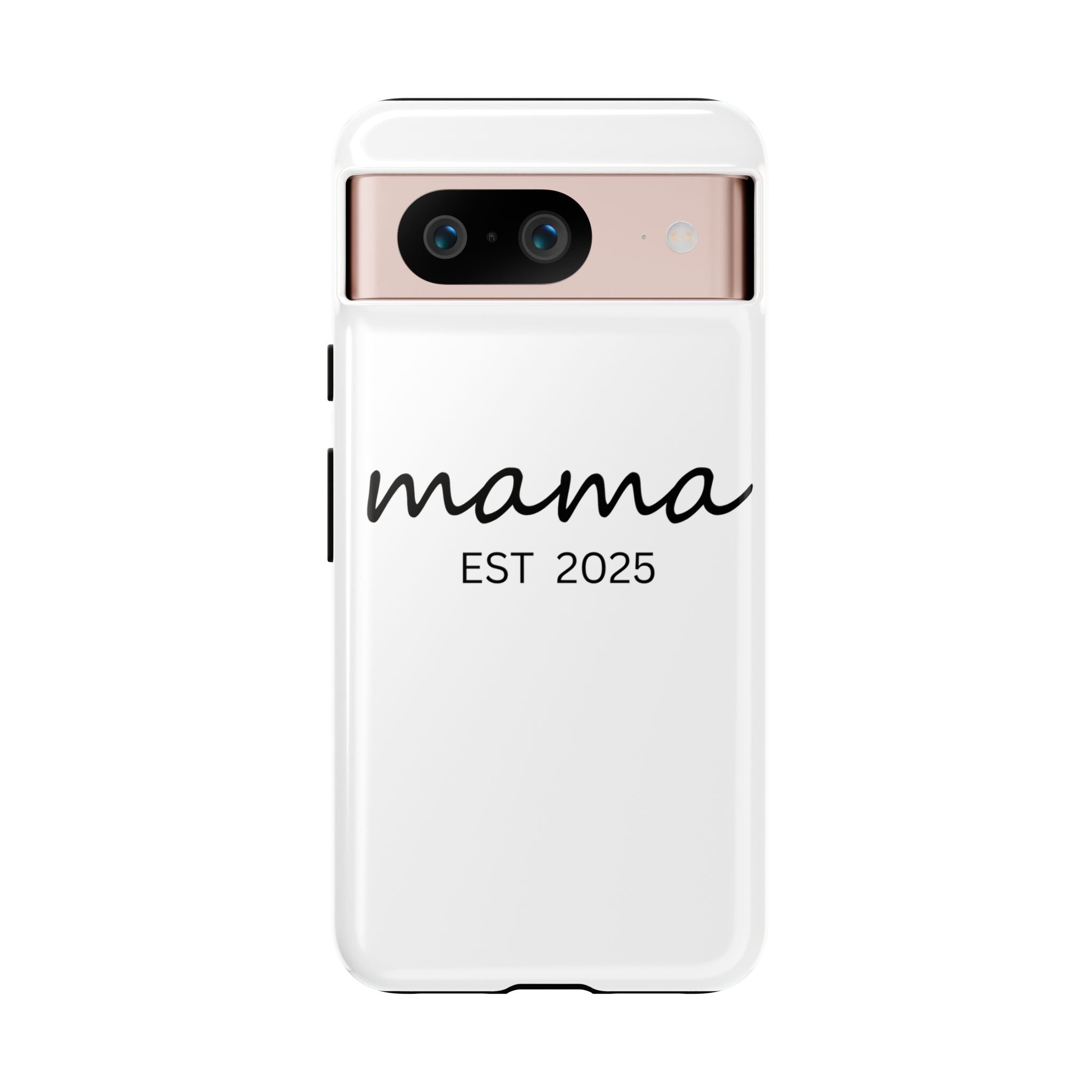 Personalized Mama Phone Case, Gift for New Moms, Custom iPhone Cover, Baby Shower Gift, Est 2025 Case