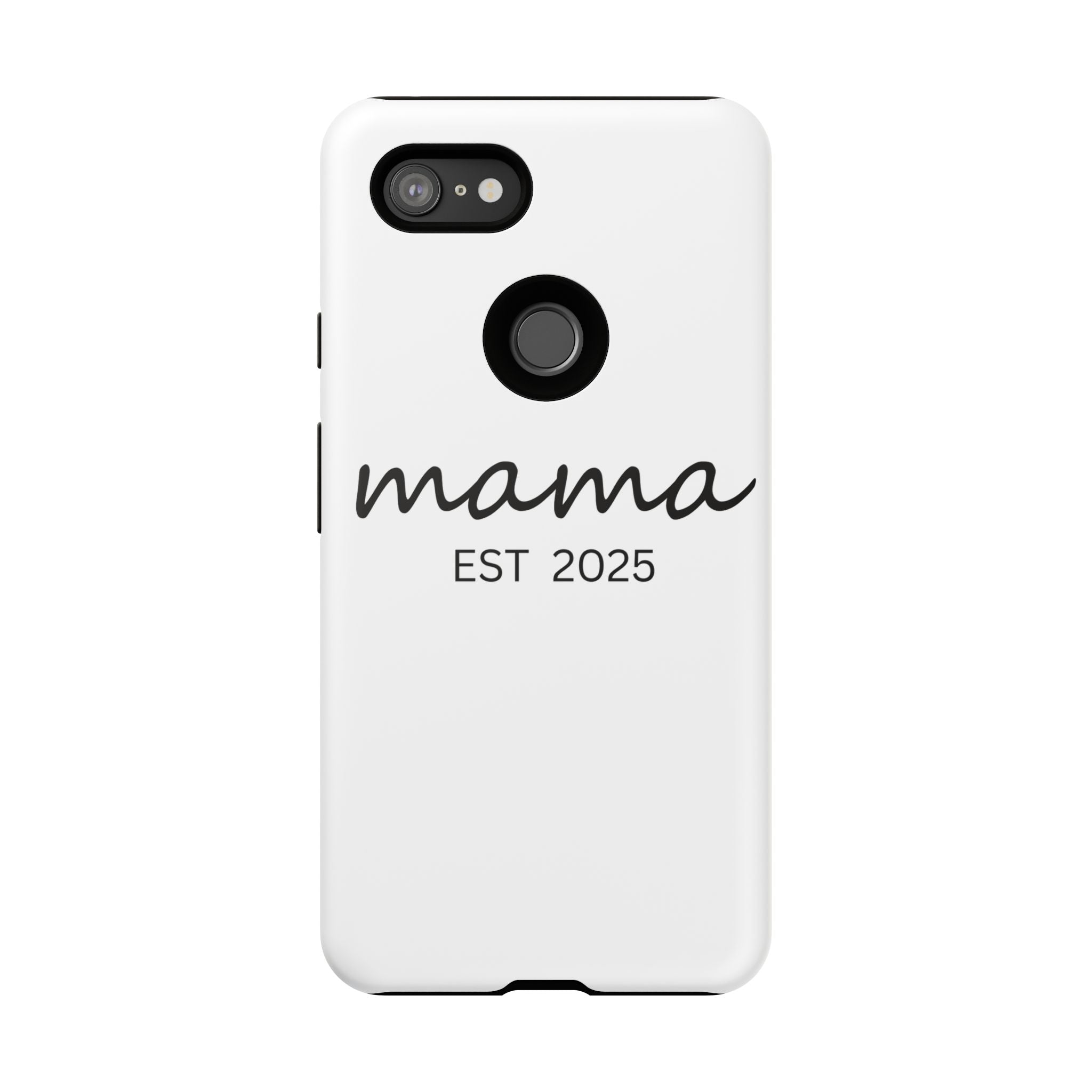 Personalized Mama Phone Case, Gift for New Moms, Custom iPhone Cover, Baby Shower Gift, Est 2025 Case
