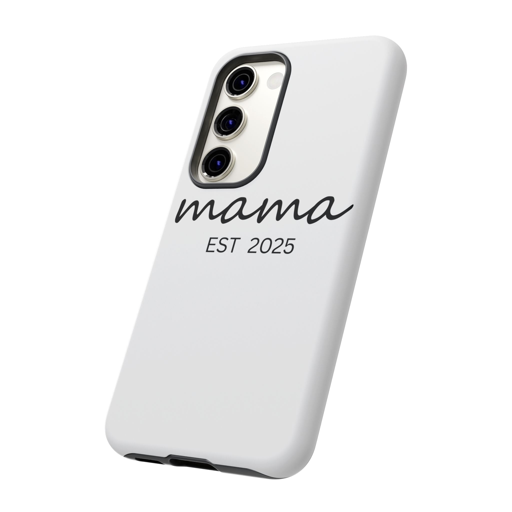 Personalized Mama Phone Case, Gift for New Moms, Custom iPhone Cover, Baby Shower Gift, Est 2025 Case
