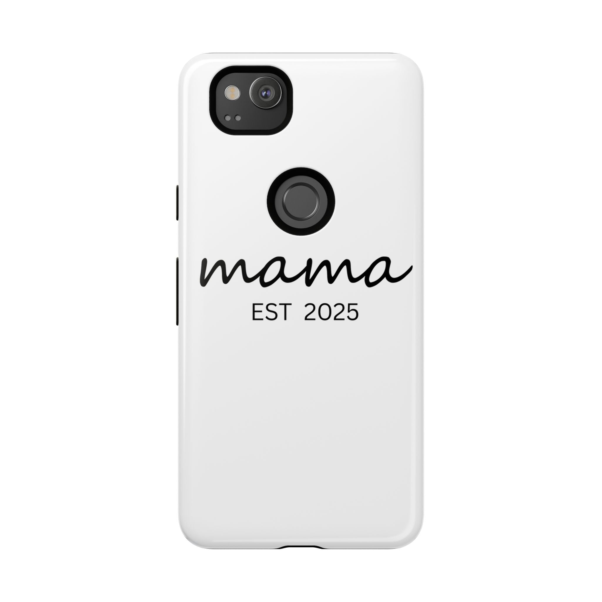 Personalized Mama Phone Case, Gift for New Moms, Custom iPhone Cover, Baby Shower Gift, Est 2025 Case
