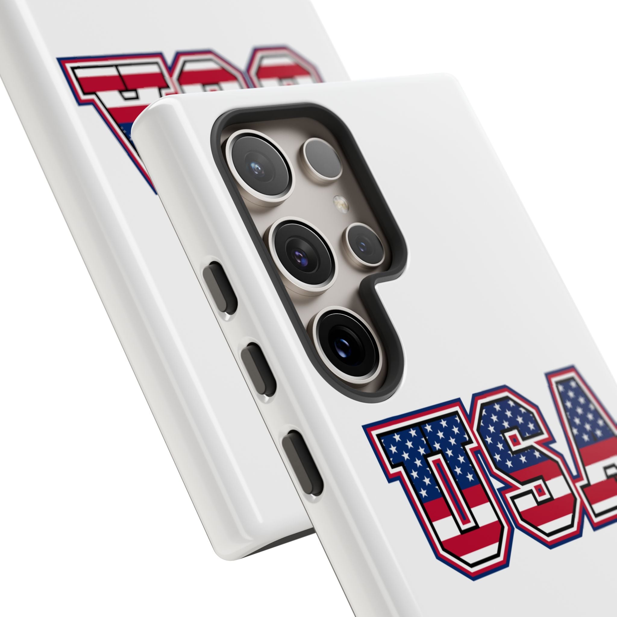 USA Flag Tough Phone Case, Patriotic Phone Cover, Independence Day Gift, Home Decor, American Spirit, Ideal for USA Lovers