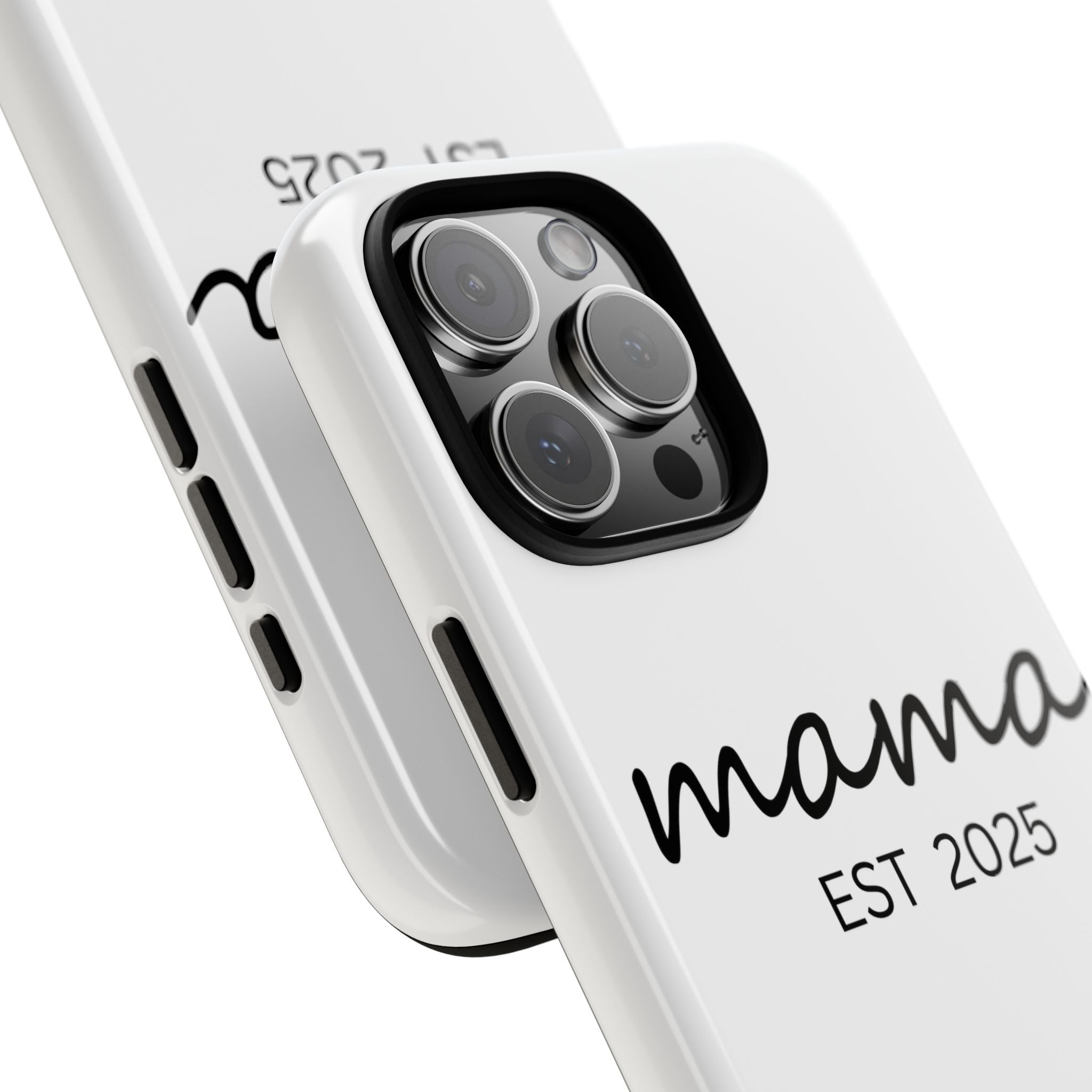 Personalized Mama Phone Case, Gift for New Moms, Custom iPhone Cover, Baby Shower Gift, Est 2025 Case