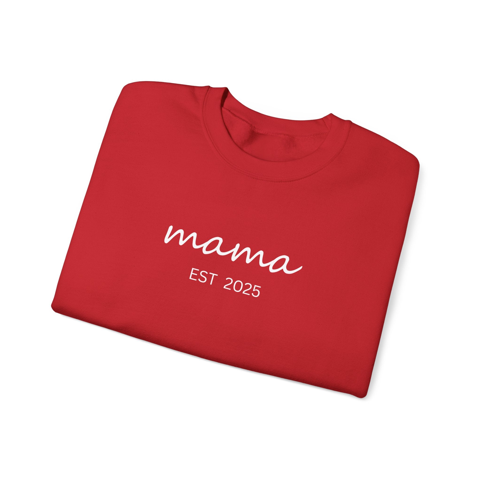 Mama Est. 2025 Crewneck Sweatshirt