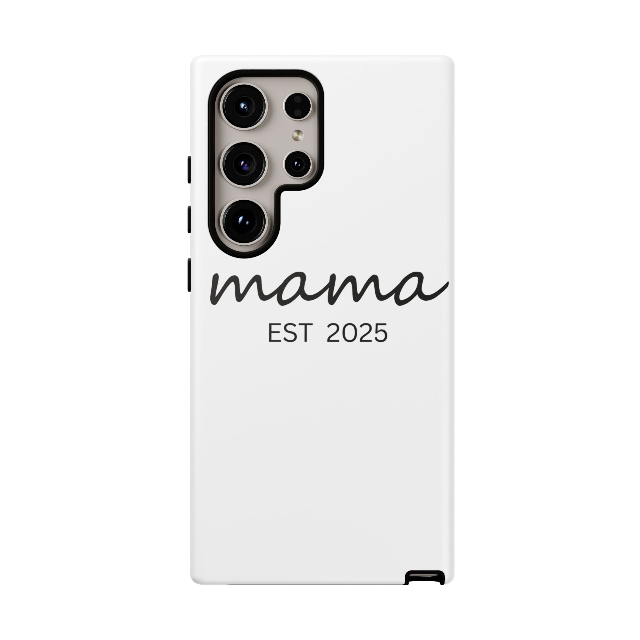 Personalized Mama Phone Case, Gift for New Moms, Custom iPhone Cover, Baby Shower Gift, Est 2025 Case