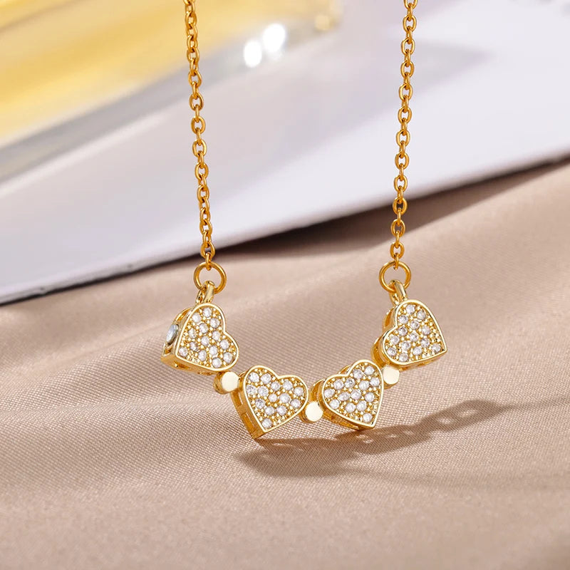 Four Leaf Clover Necklace For Women.