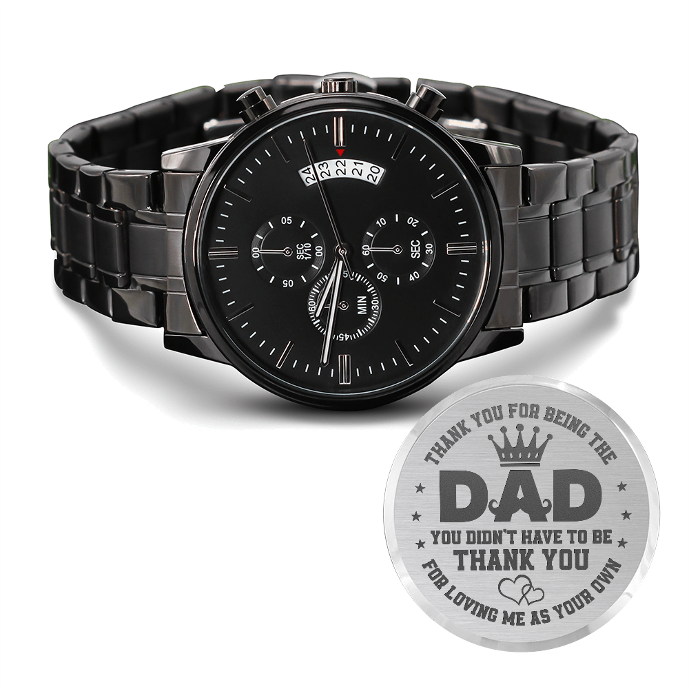 engraved watch gift for dad