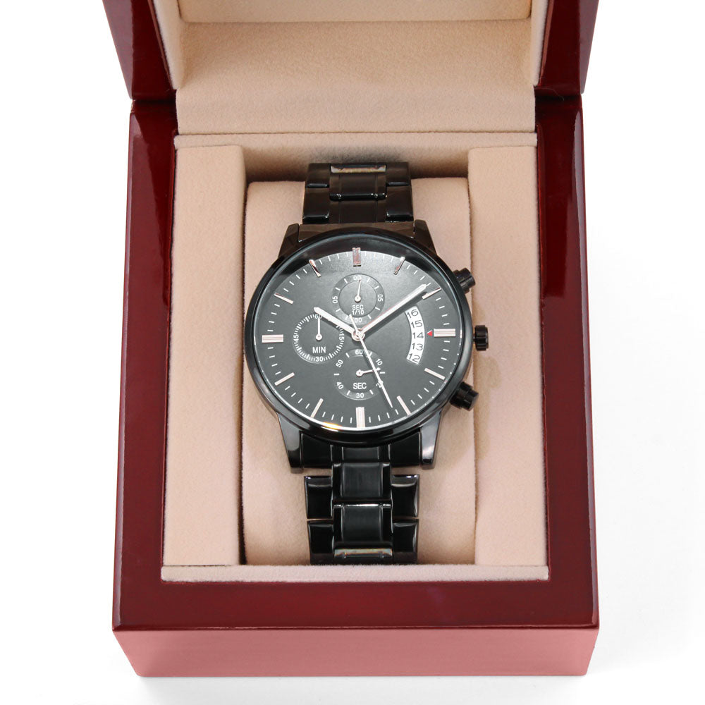 engraved watch gift for dad