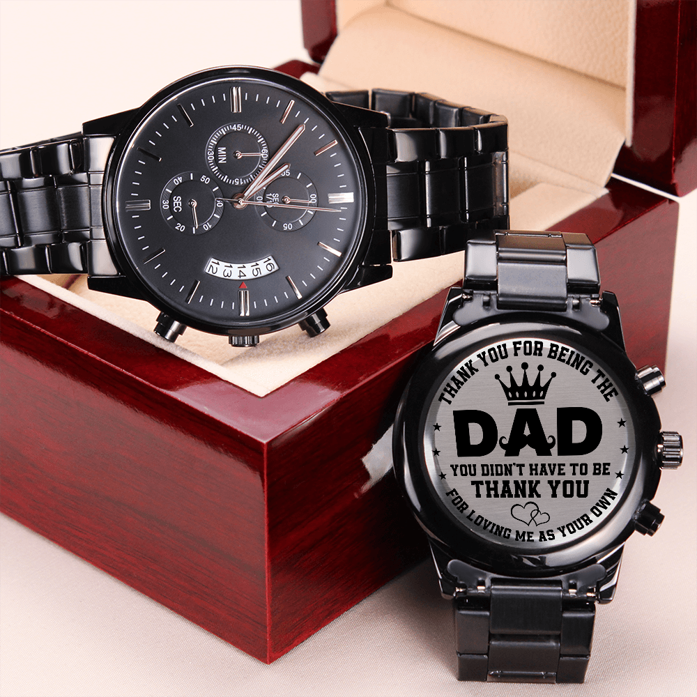 engraved watch gift for dad