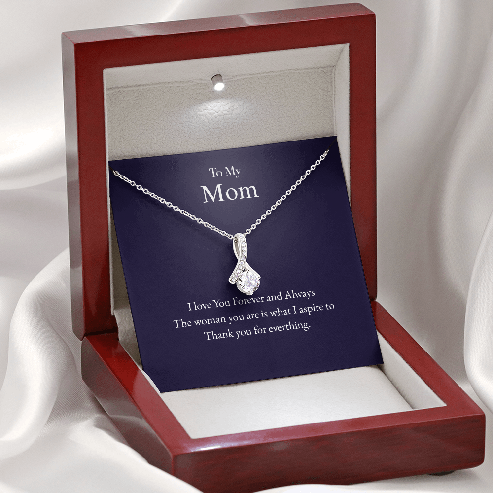 To My Mom Alluring Beauty Necklace β A Gift of Love & Gratitude
