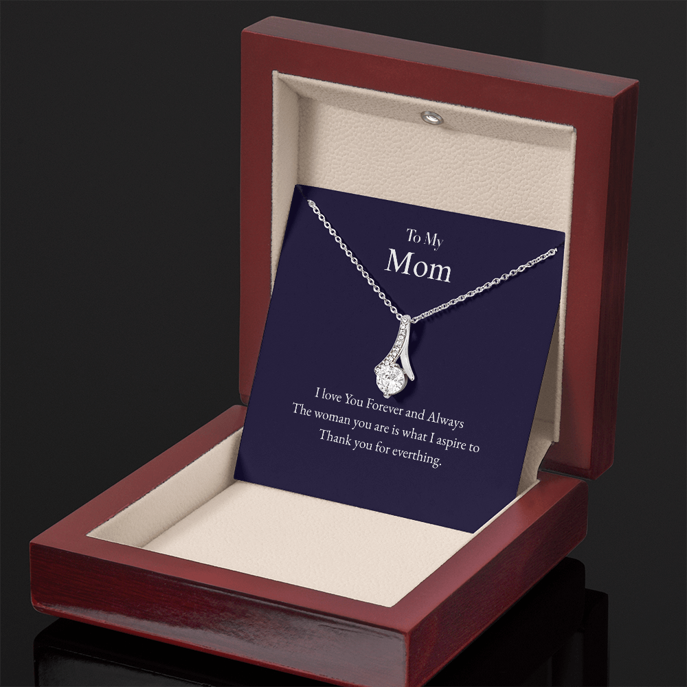 To My Mom Alluring Beauty Necklace β A Gift of Love & Gratitude