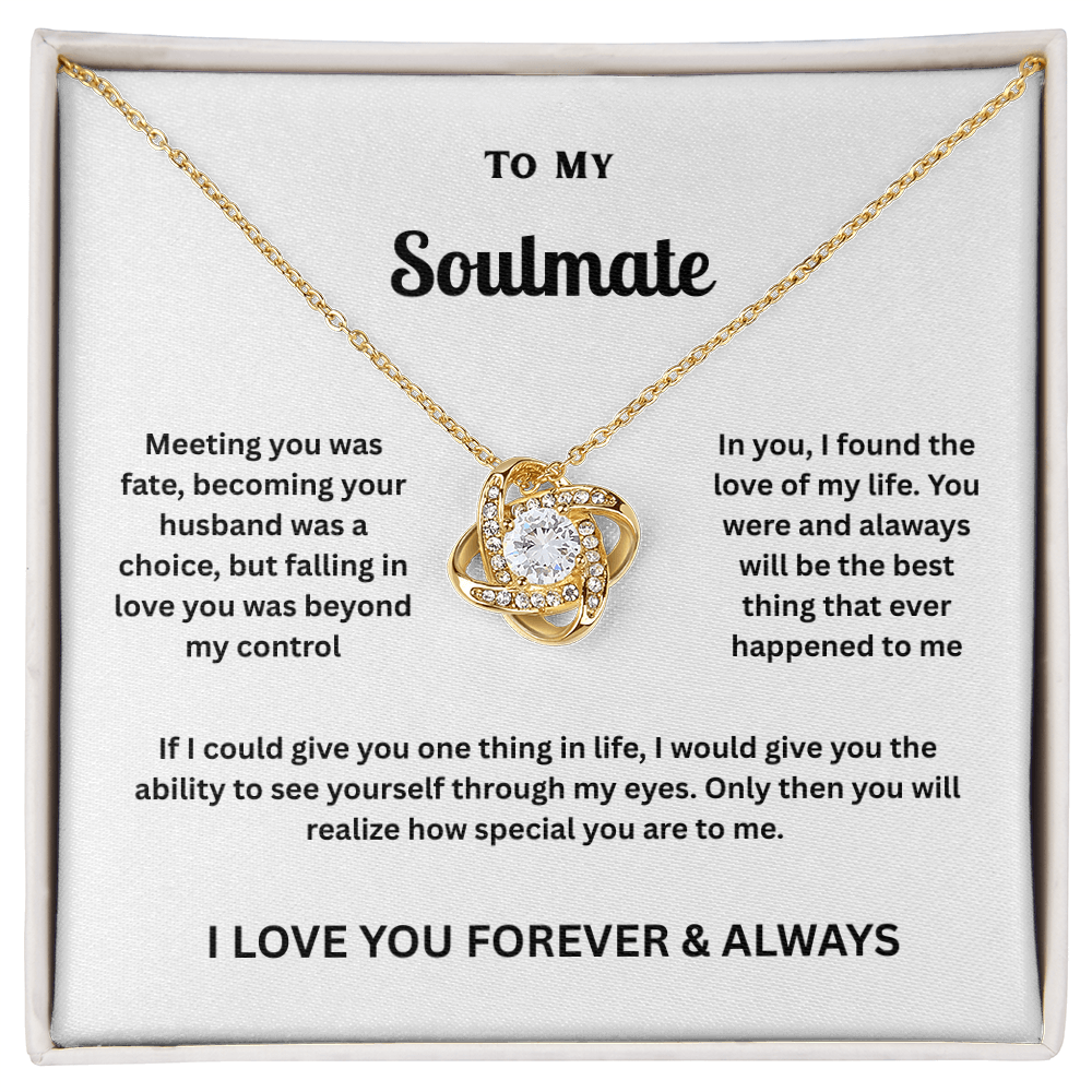 Soulmate Love Knot Necklace