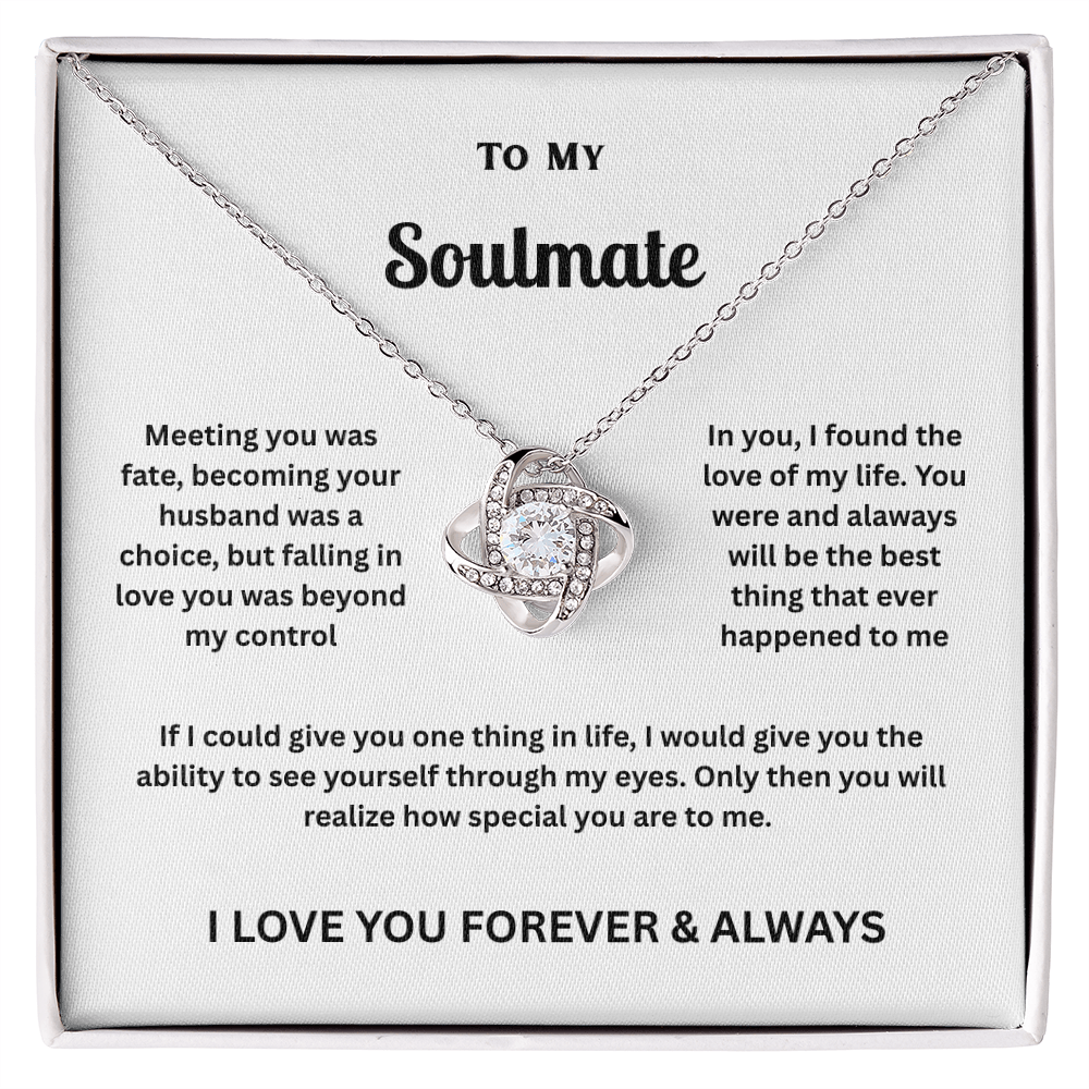Soulmate Love Knot Necklace