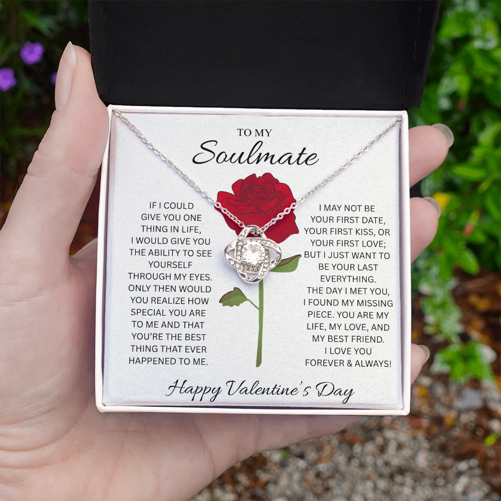 To My Soulmate necklace (Valentines)
