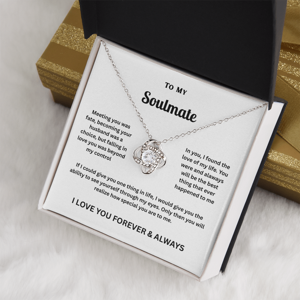 Soulmate Love Knot Necklace