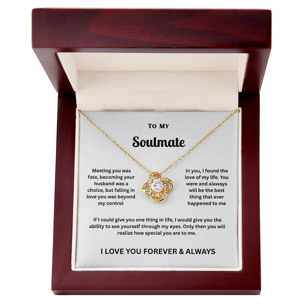 Soulmate Love Knot Necklace
