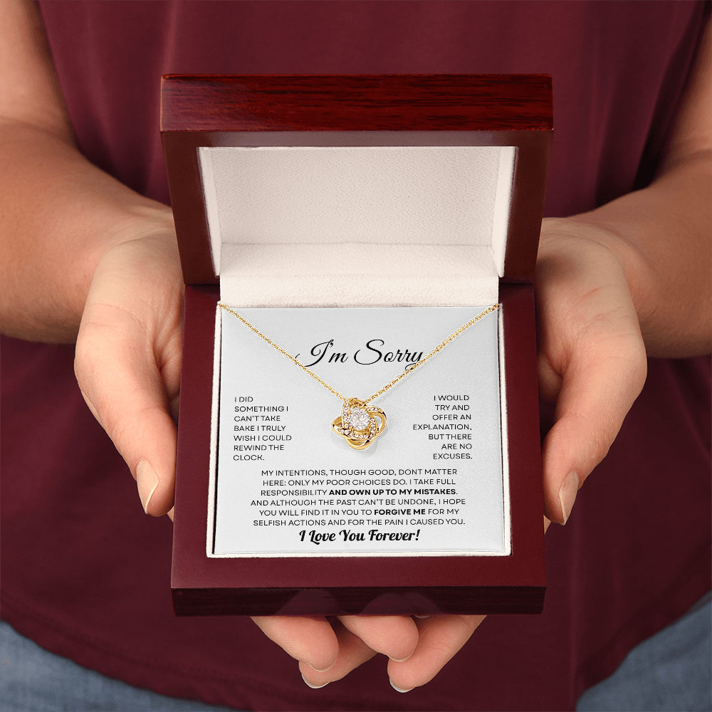 I'm Sorry necklace