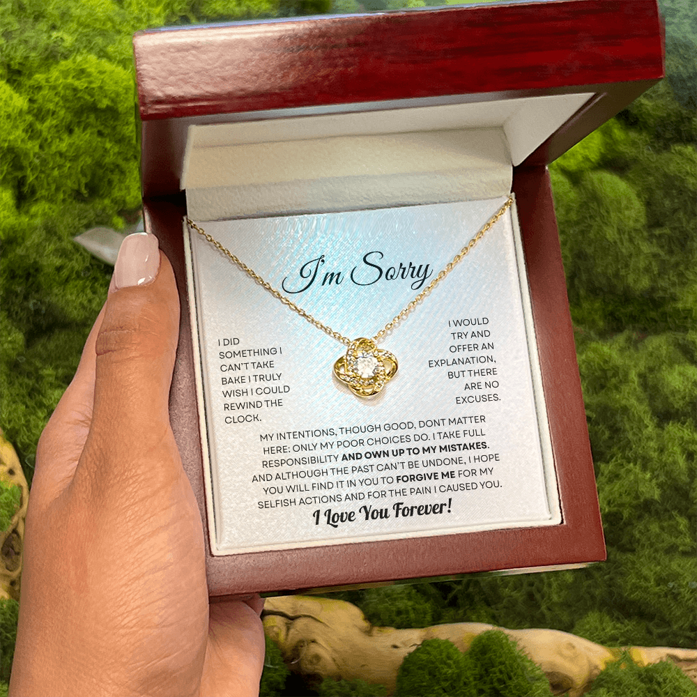 I'm Sorry necklace