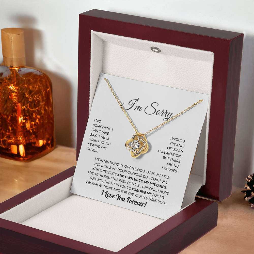 I'm Sorry necklace