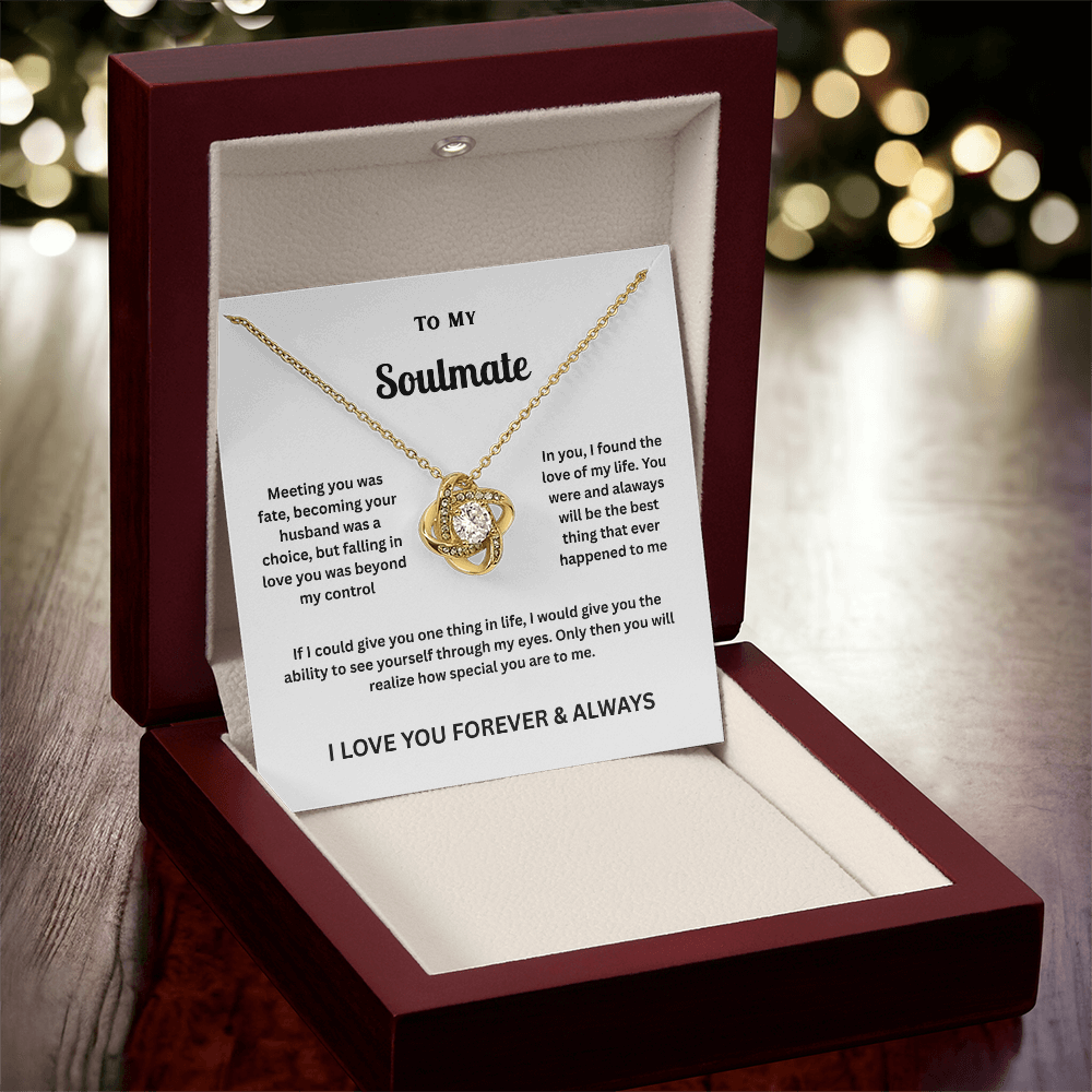 Soulmate Love Knot Necklace